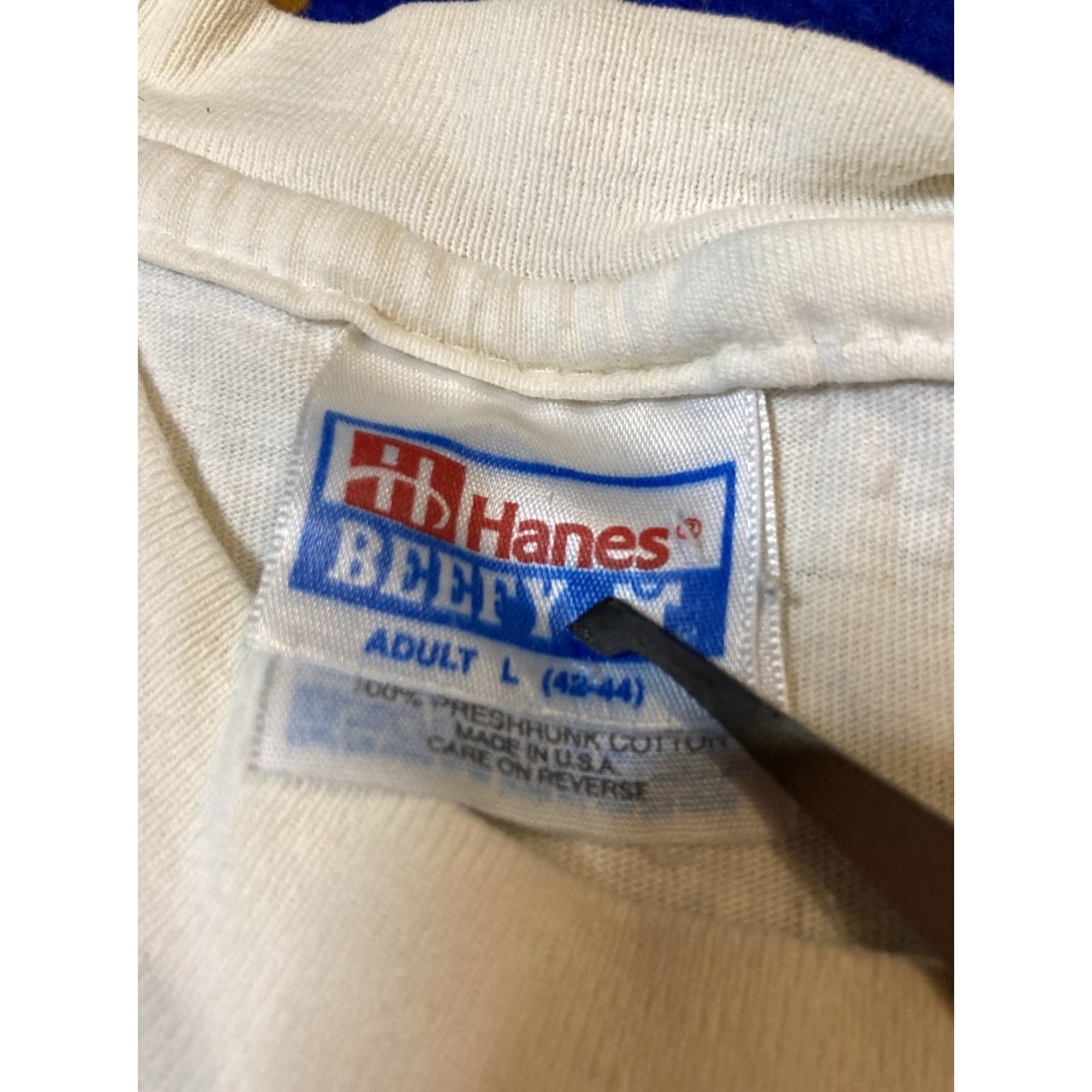 Vintage VINTAGE Saffire Band Tee T-Shirt White 90s Single Stitch Women Large Shirt Blues Uppity Size L / US 10 / IT 46 - 5 Thumbnail