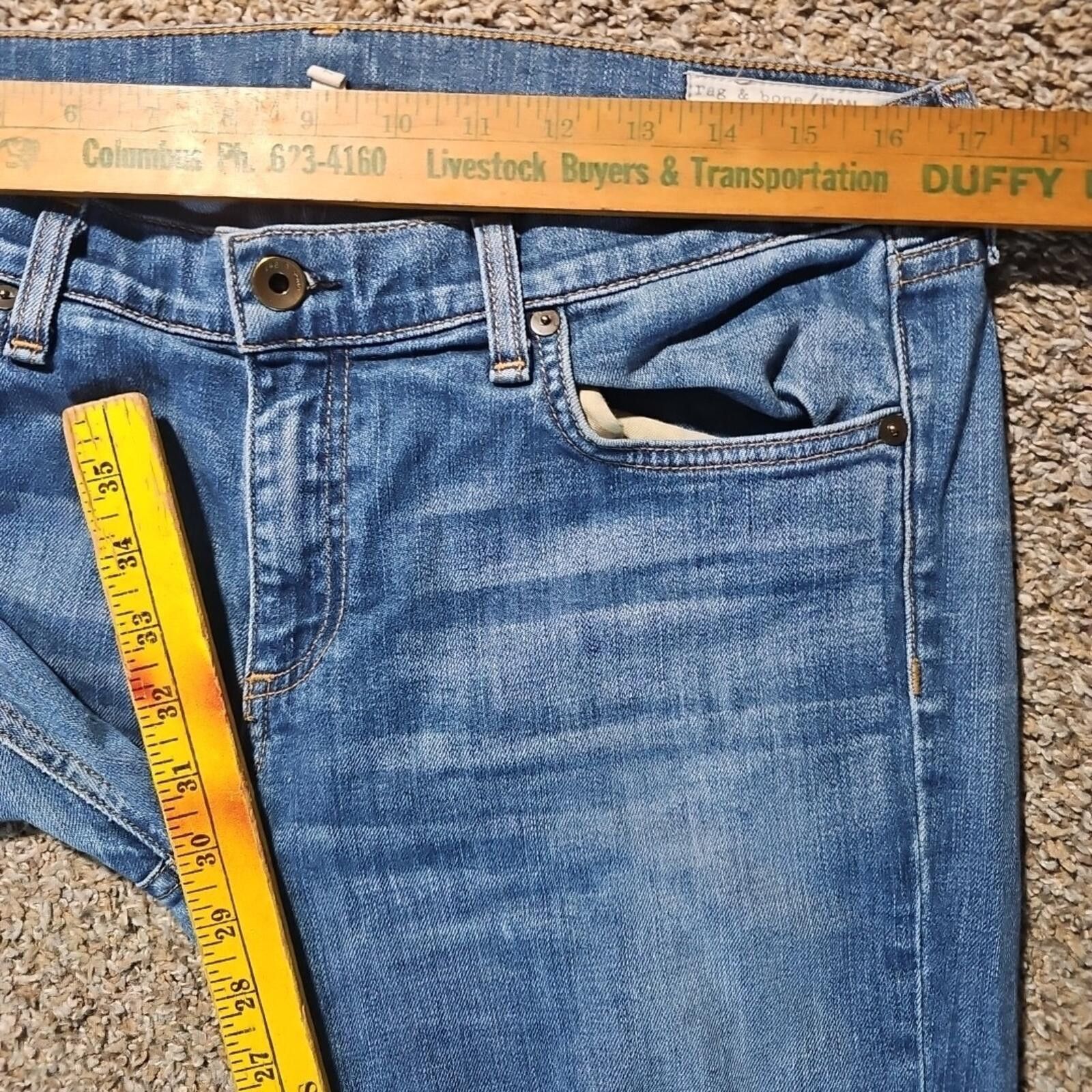 Rag & Bone Rag & Bone The Dre Sz 30 Jeans Size 30" / US 8 / IT 44 - 5 Thumbnail