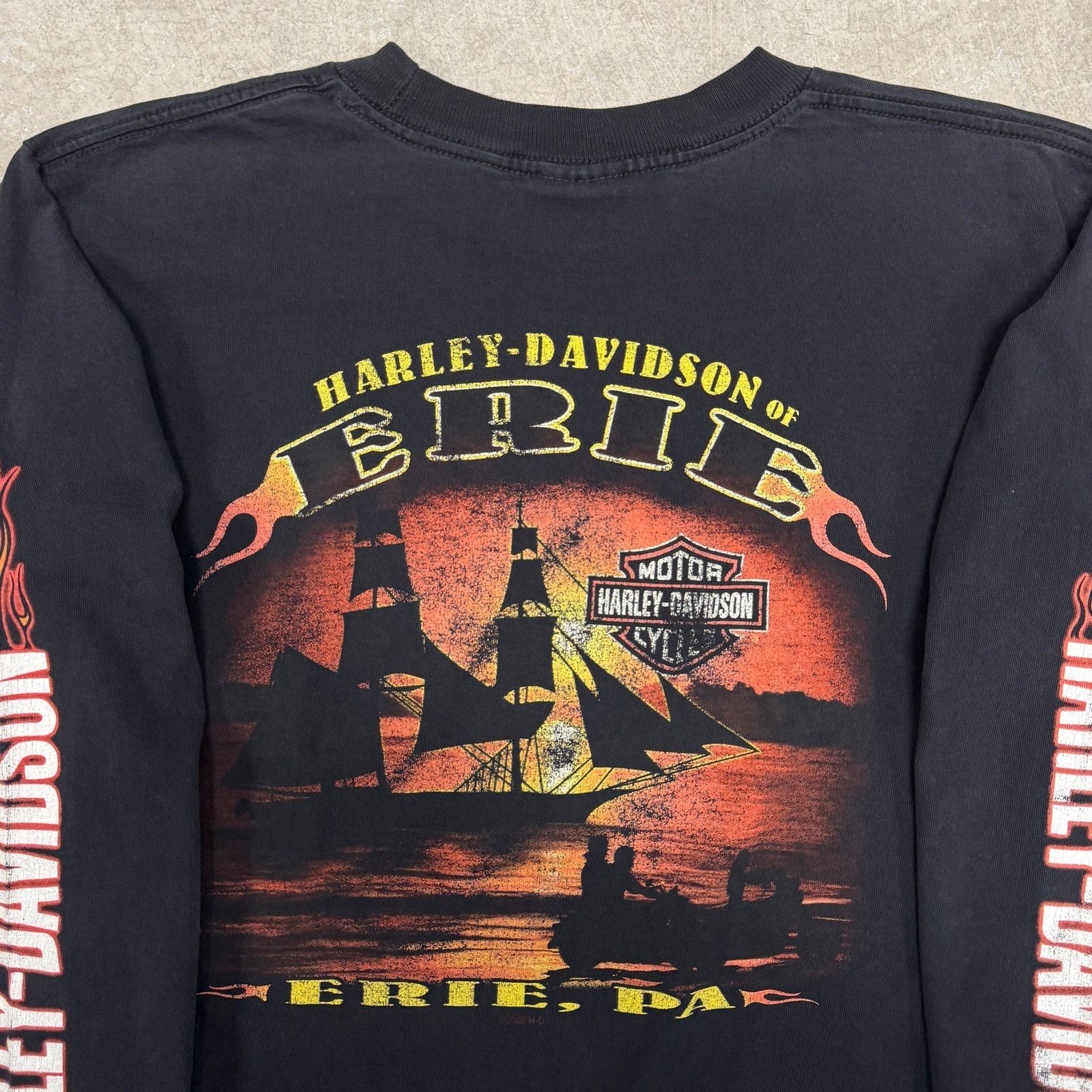 Harley Davidson Vintage Harley Davidson Longsleeve Pocket Shirt Size US M / EU 48-50 / 2 - 4 Thumbnail