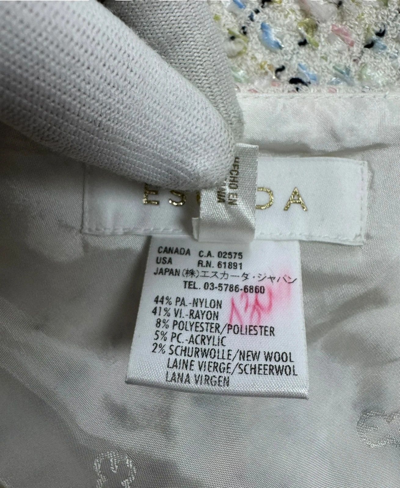 Escada Escada Tweed Midi Skirt size DE40 Size 28" / US 6 / IT 42 - 11 Thumbnail