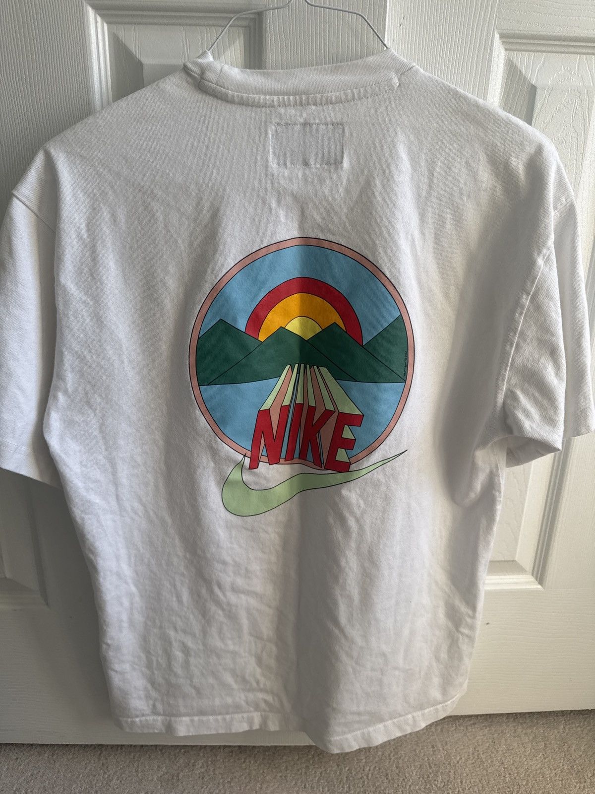 Nike × Vintage Nike embroidered/graphic tee Size US M / EU 48-50 / 2 - 1 Thumbnail