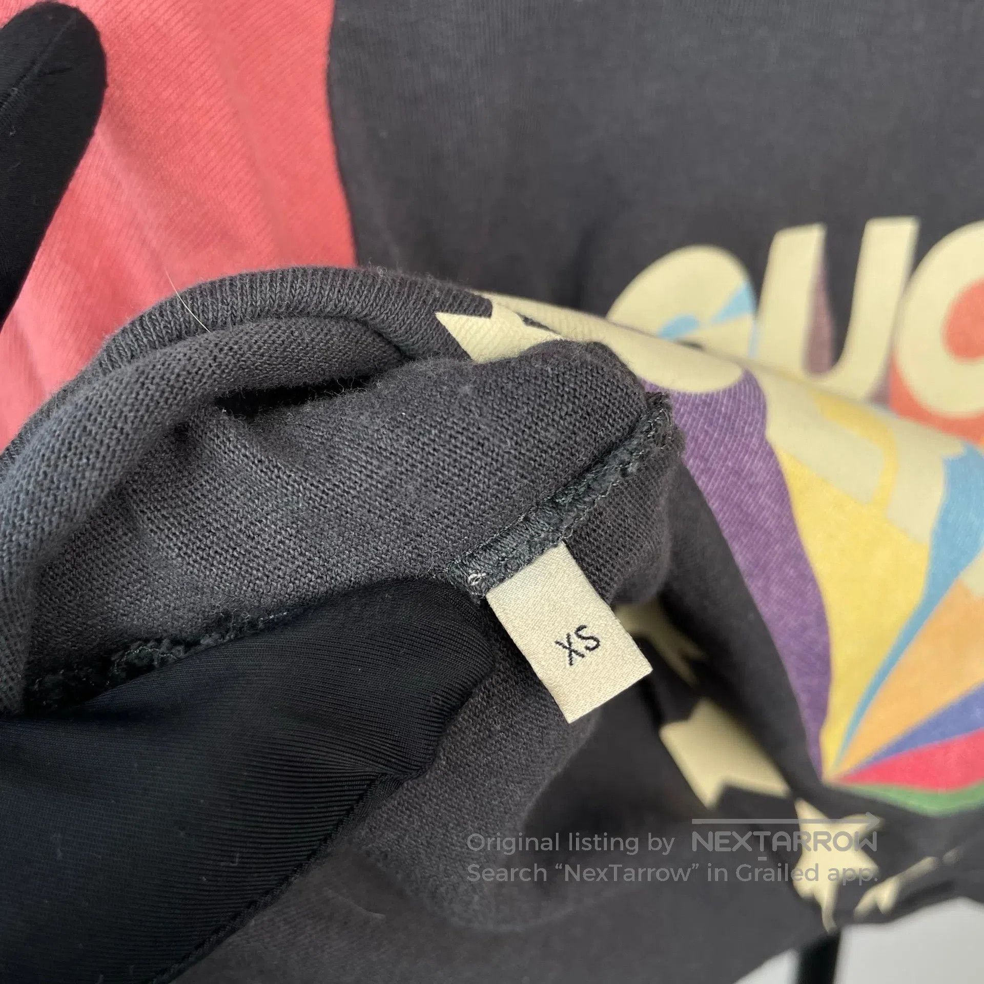 Gucci Guicci Letter Star Print Short Sleeve Short Top| Size XS / US 0-2 / IT 36-38 - 9 Thumbnail
