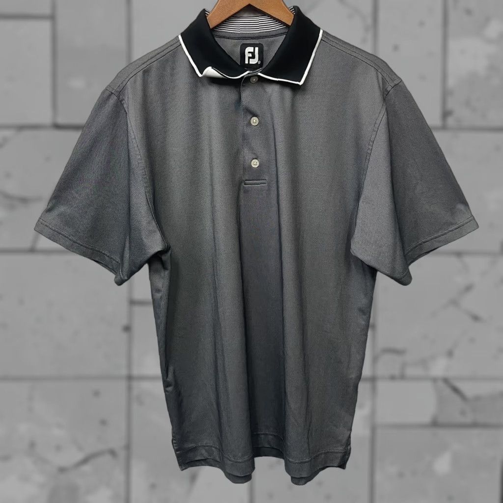 Footjoy FootJoy Polo Shirt Mens Size M Gray Athletic Stretchy Polo Shirt M Mens FootJoy Gray Athletic Shirt Polo Size US M / EU 48-50 / 2 - 1 Thumbnail