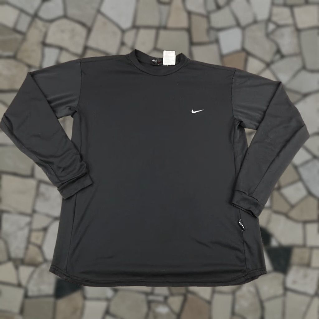 Nike VINTAGE Nike Shirt Mens Large Black Alpha Project Athletic Workout Gym Y2K ^ Size US L / EU 52-54 / 3 - 1 Thumbnail