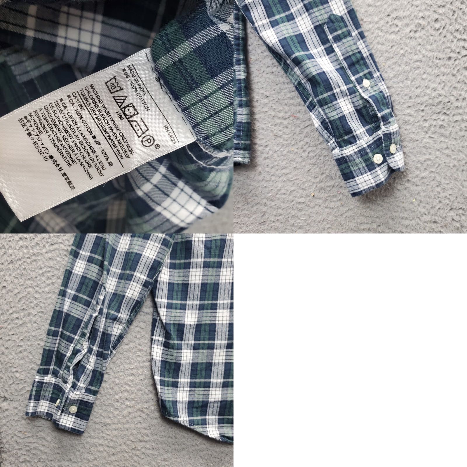 Banana Republic Banana Republic Shirt Mens M Multi Plaid Button-Up Collared Untucked Fit 100% Cotton Long Sleeve Casual Travel Size US M / EU 48-50 / 2 - 8 Thumbnail