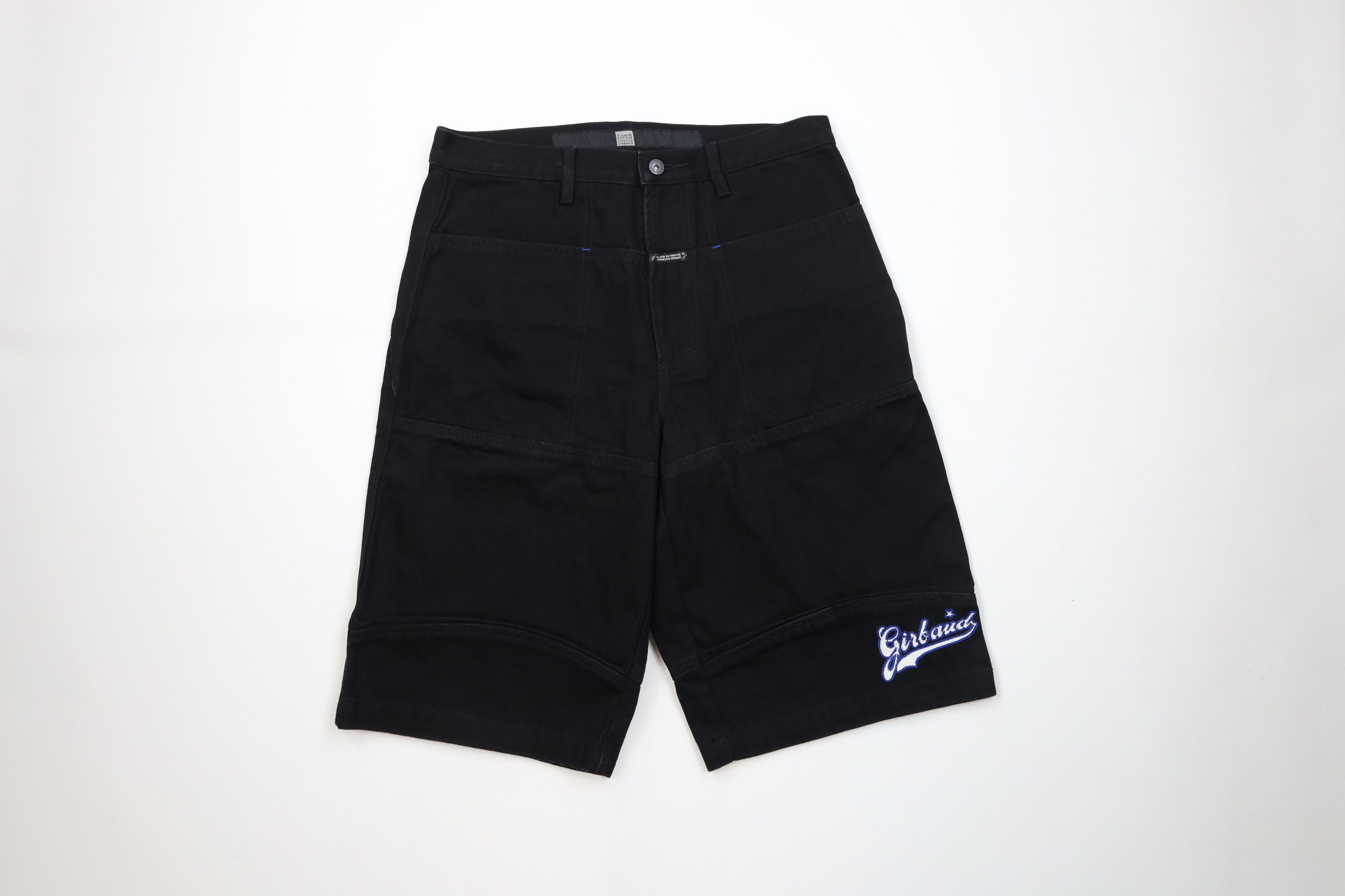 Marithe + Francois Girbaud × Vintage Deadstock Vintage 90s Marithe Francois Girbaud Denim Shorts Size US 32 / EU 48 - 1 Thumbnail