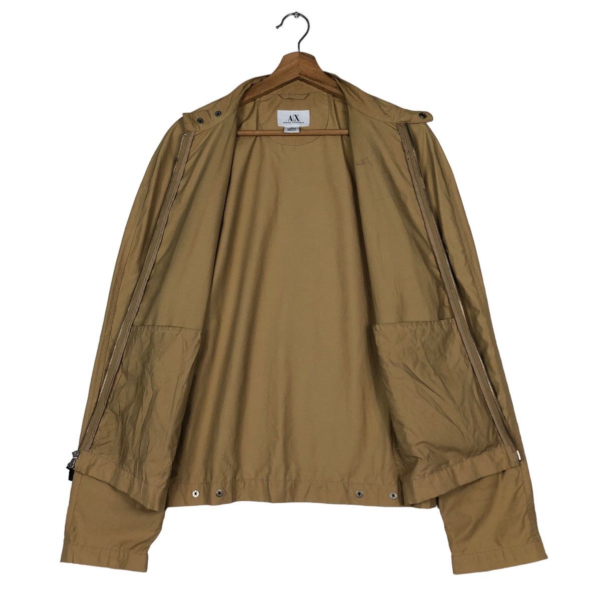 Armani Exchange 🔥Biker Zipper Jacket Rich Brown Armani Exchange Size US M / EU 48-50 / 2 - 13 Thumbnail