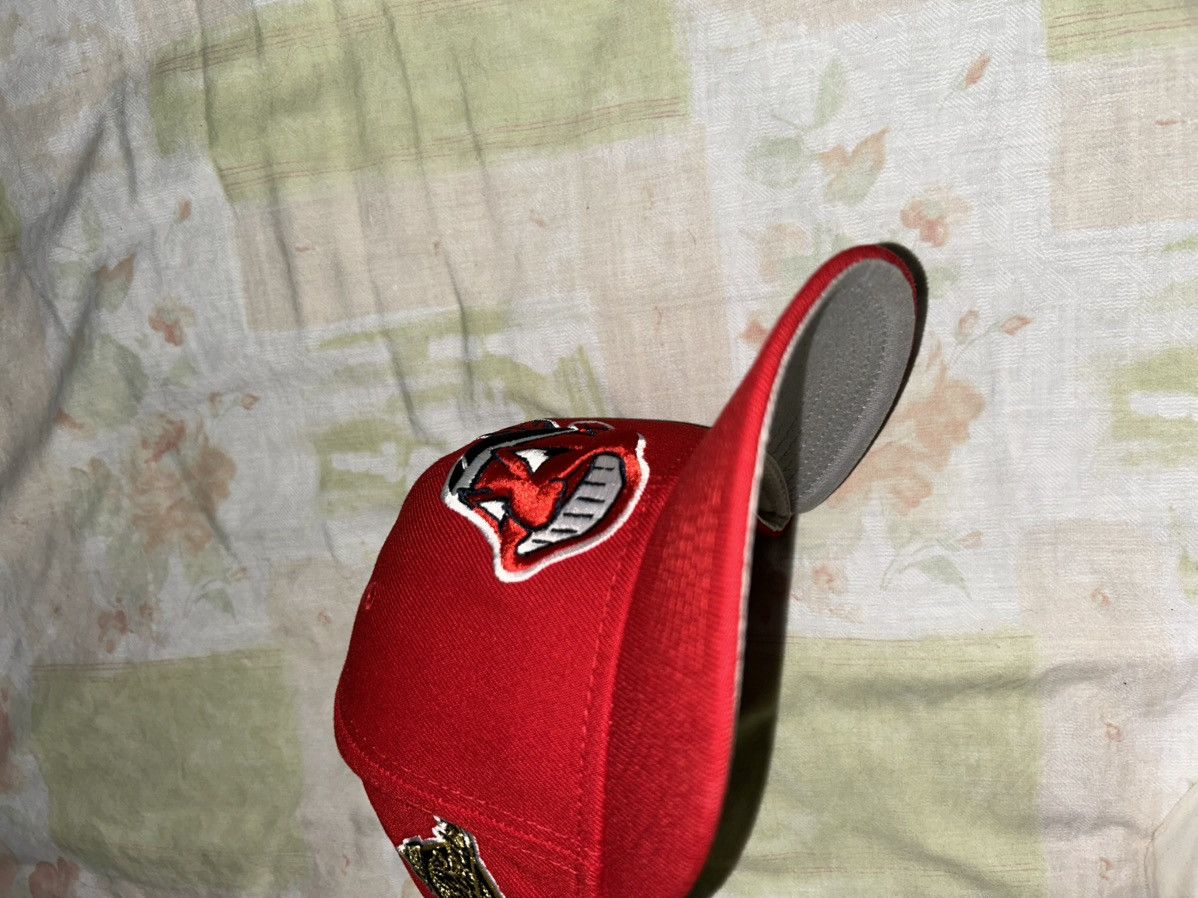 Hat Club × MyFitteds × New Era Cleveland Indians Chief Wahoo 7 1/8 Red Size ONE SIZE - 7 Thumbnail