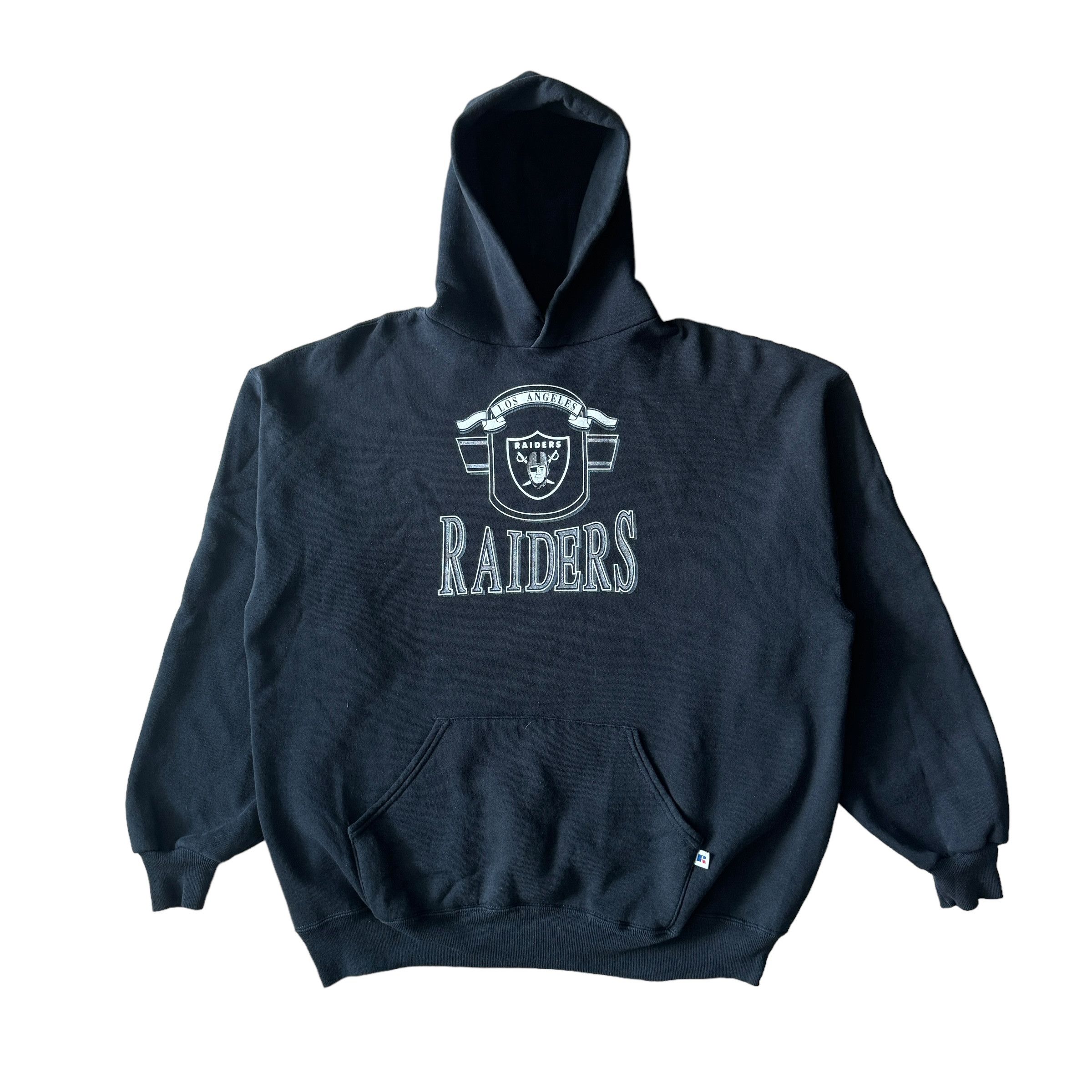 Russell Athletic Vintage Oakland Raiders Russell Sweatshirt 2XL Black Size US XXL / EU 58 / 5 - 1 Thumbnail