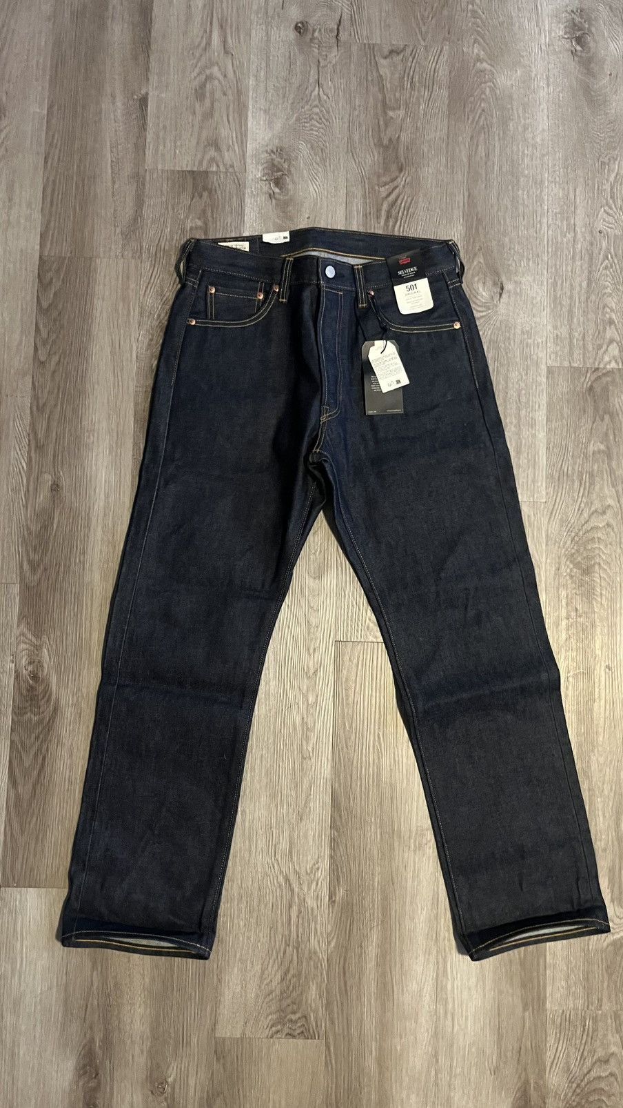 Levi's Made & Crafted Mens 501 Selvedge Jeans Size US 31 - 1 Thumbnail