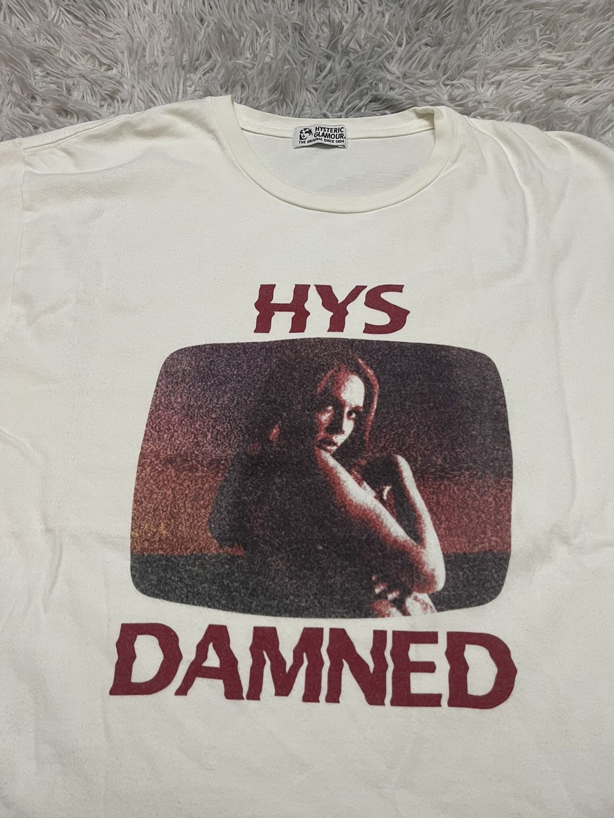 Hysteric Glamour 2010 HYSTERIC GLAMOUR HYS DAMNED TEES RARE DESIGN Size US S / EU 44-46 / 1 - 9 Thumbnail