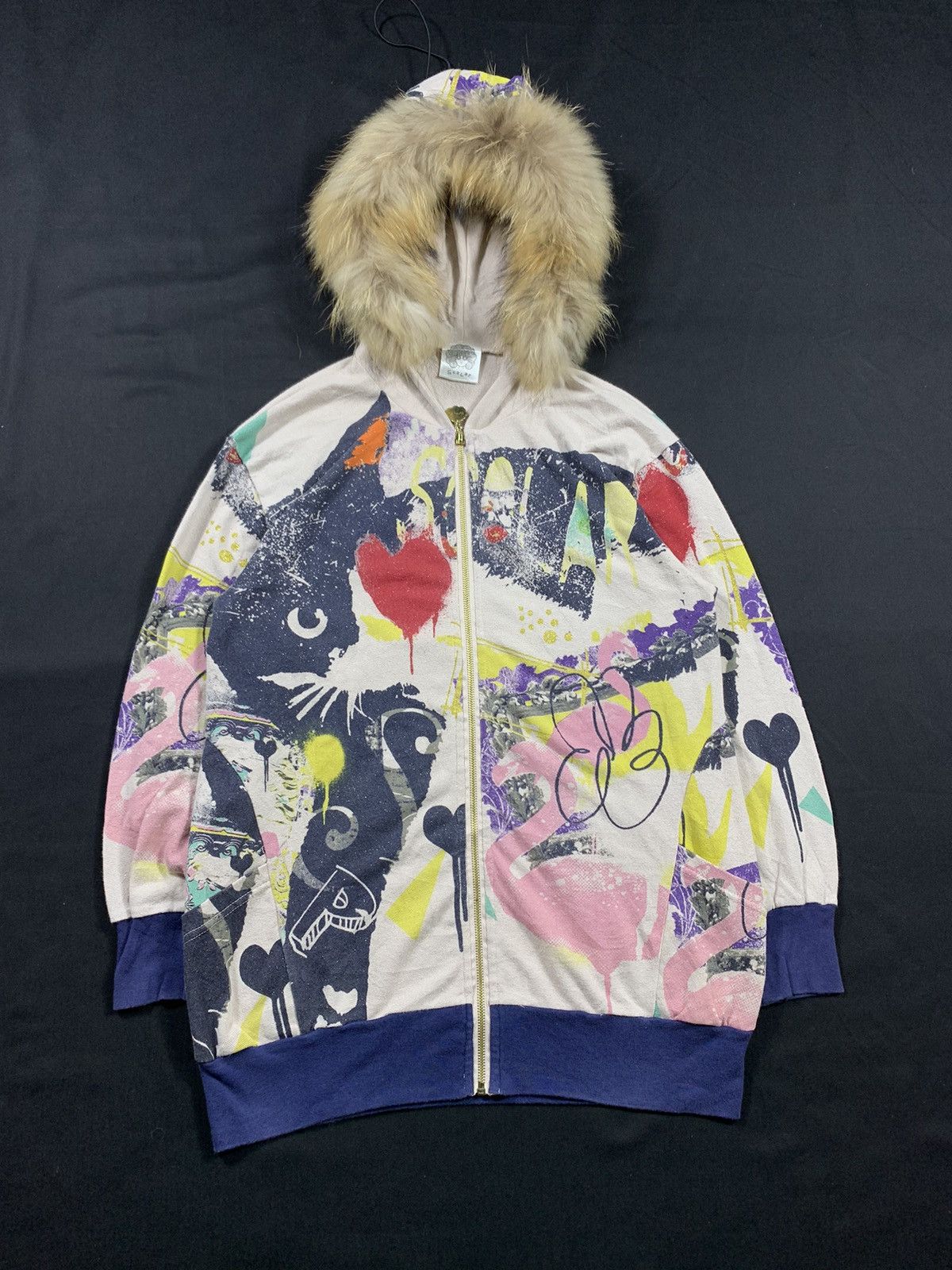 If Six Was Nine Scolar Japan zip Fur Hoodie ifsixwasnine style Size US M / EU 48-50 / 2 - 1 Thumbnail