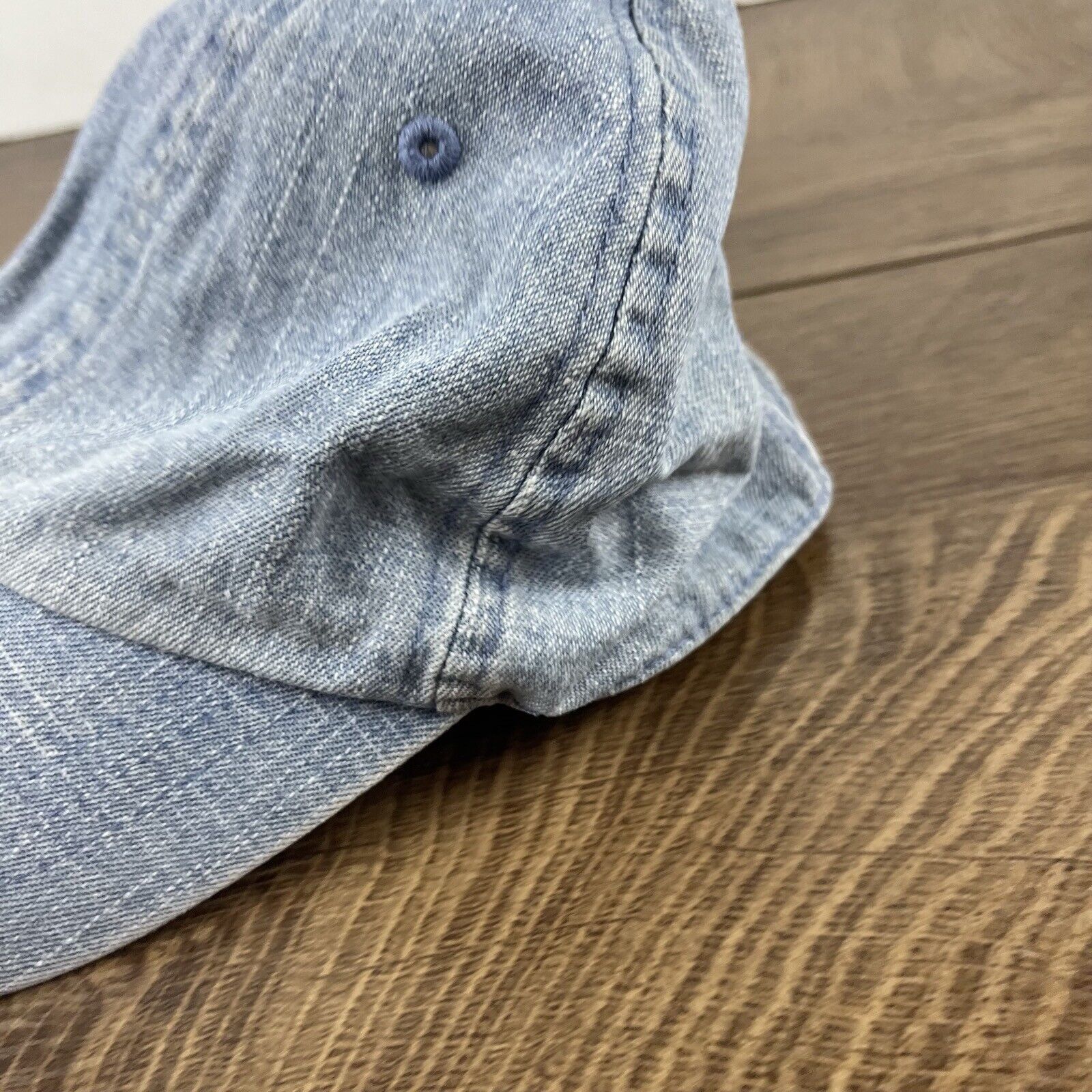 Other Light Blue Jean Hat Blue Cap Adjustable Blue Adult Size Hat Size ONE SIZE - 8 Thumbnail