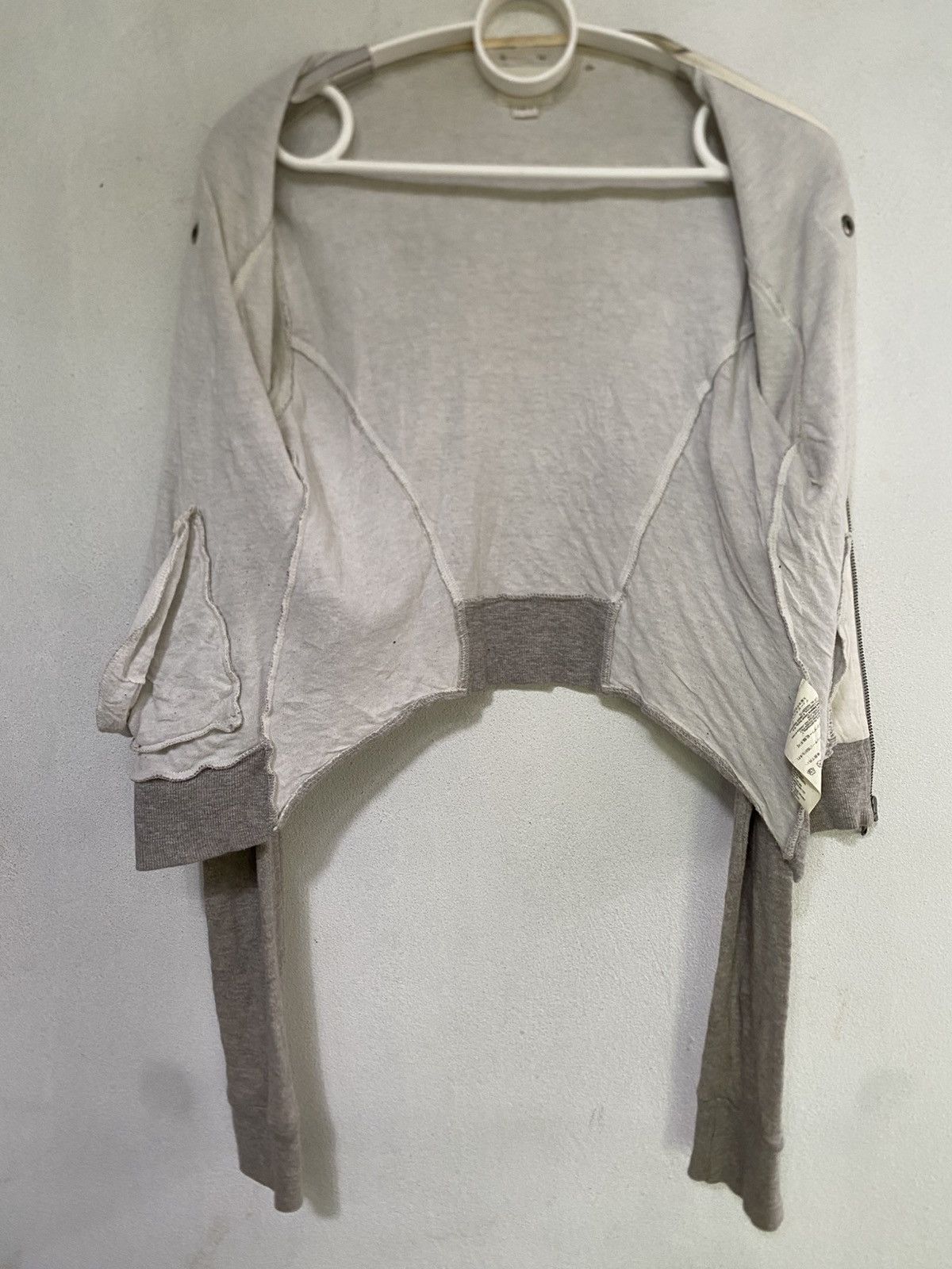 Diesel × Japanese Brand Diesel Crop Top Zip Up Shirt Size S / US 4 / IT 40 - 8 Thumbnail