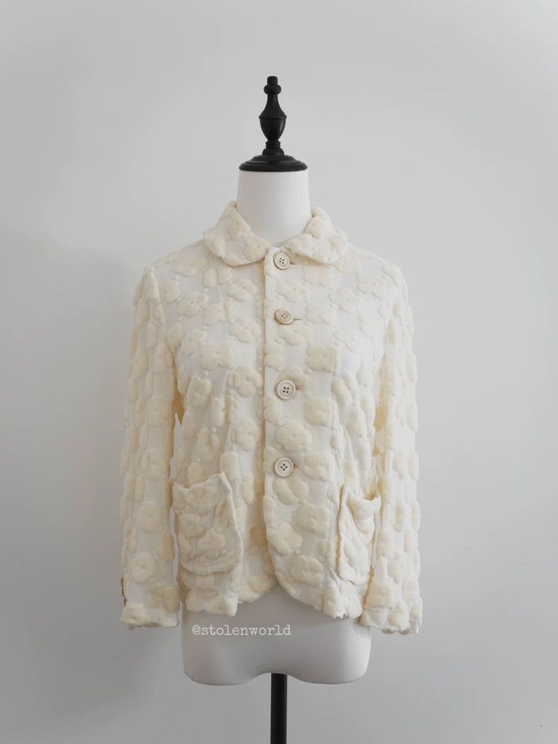 Comme des Garcons Comme Des Garcons Butter flower jacket Size M / US 6-8 / IT 42-44 - 4 Thumbnail
