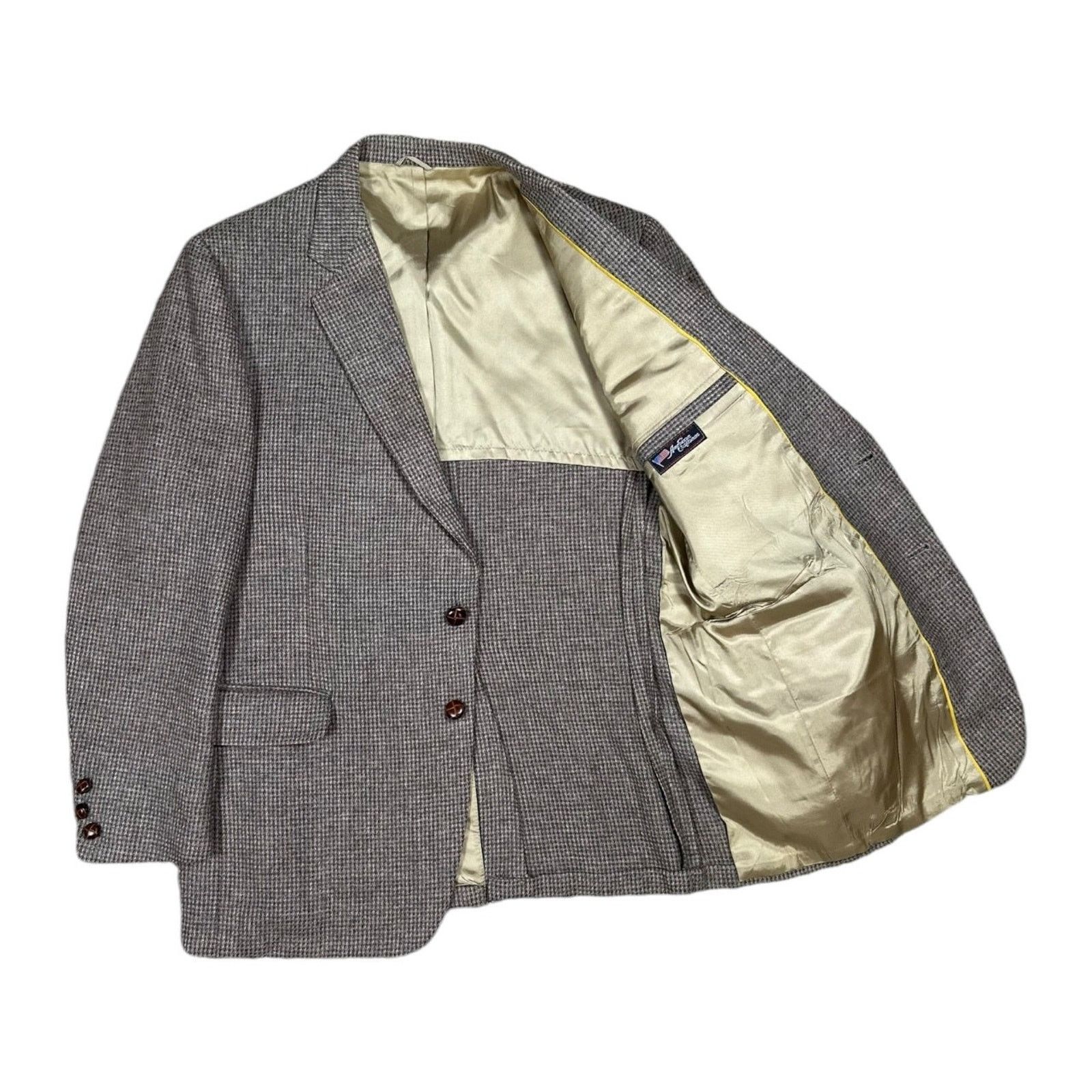 Other Rothschilds Men's 44R Houndstooth Sport Coat Blazer Size 44R - 2 Thumbnail