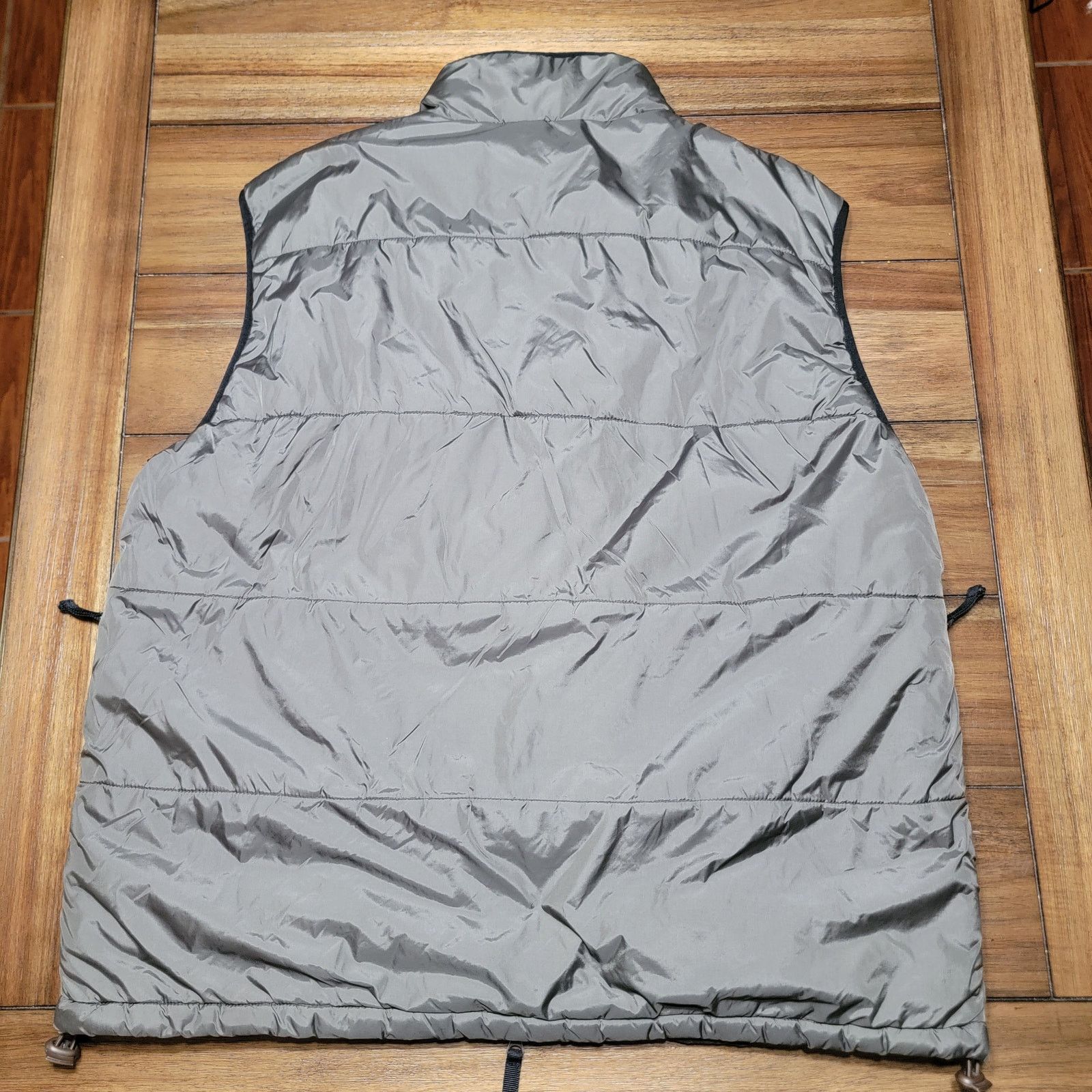 Kangol Kangol Dark Green Puffer Vest w/ 2-Way Zipper - Size Large Size US L / EU 52-54 / 3 - 6 Thumbnail