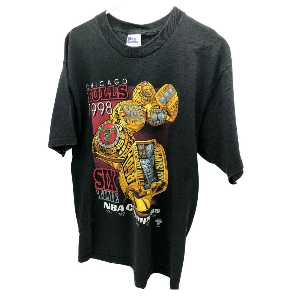 Pro Player Vintage 90s Chicago Bulls Champions Tee Pro Player Large Size US L / EU 52-54 / 3 - 2 Thumbnail