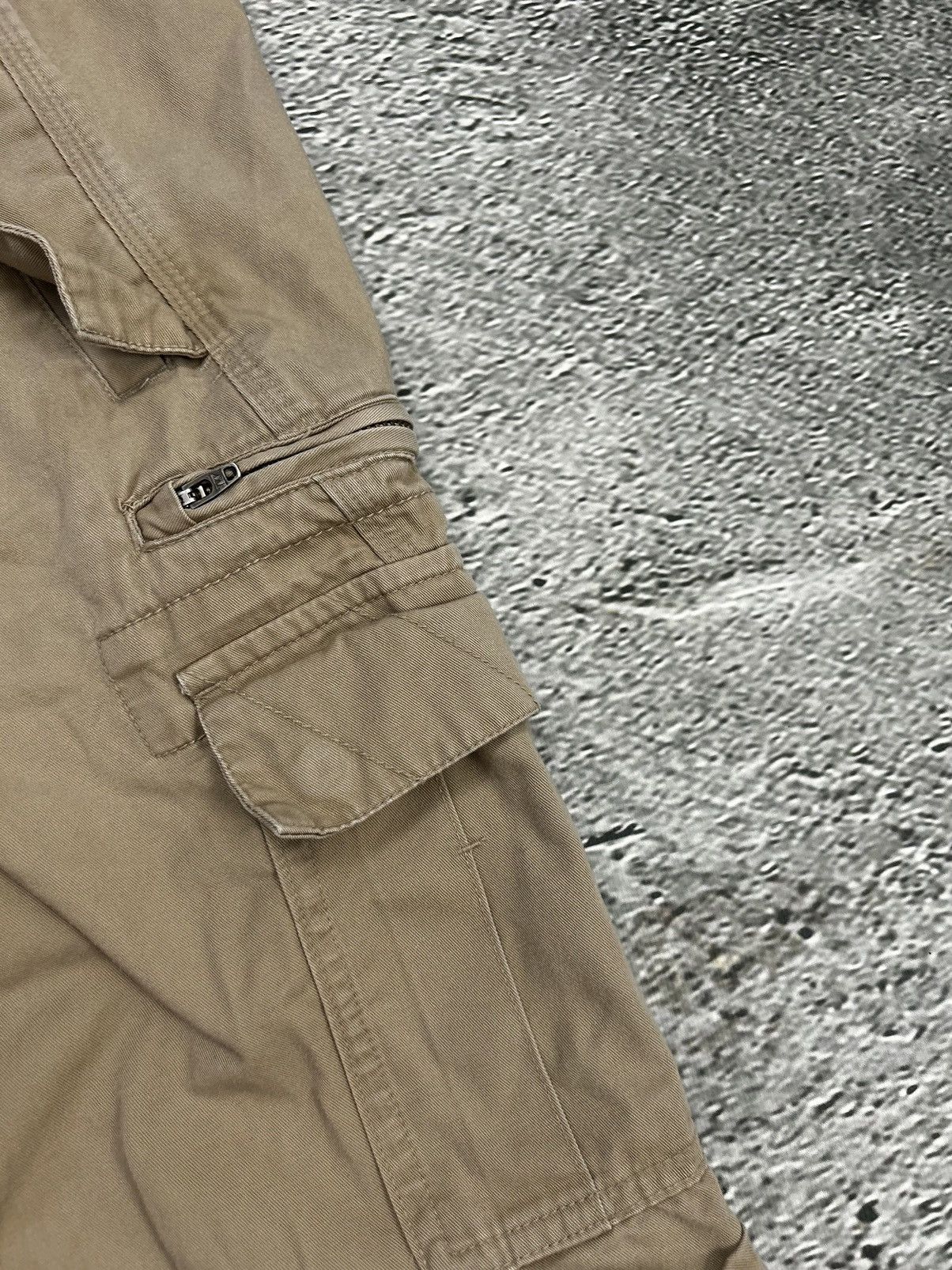 Adidas × Vintage Adidas vintage cargo pants beige workwear Size US 32 / EU 48 - 8 Thumbnail