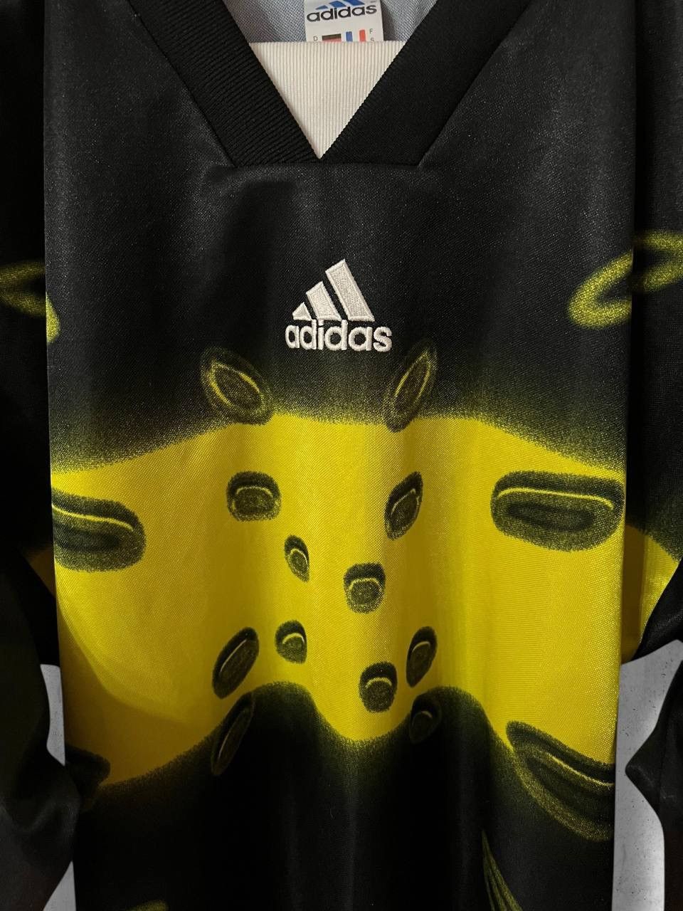 Adidas Adidas Goalkeeper 1990 Vintage soccer jersey football tee Size US S / EU 44-46 / 1 - 3 Thumbnail