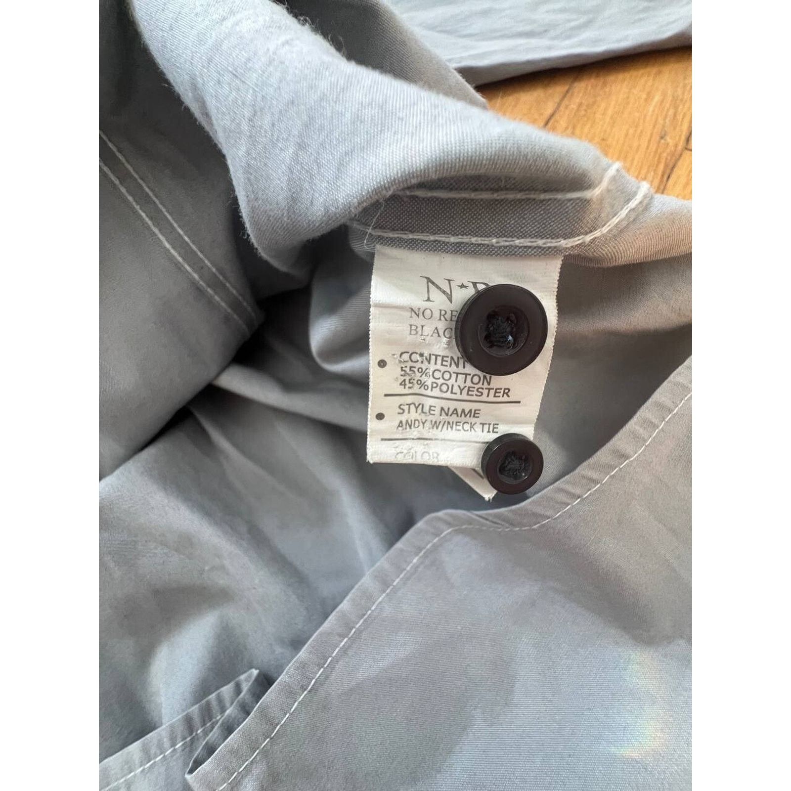 Black Label Black Label Button Down Long Sleeve Shirt White L A000826 Size US L / EU 52-54 / 3 - 4 Thumbnail