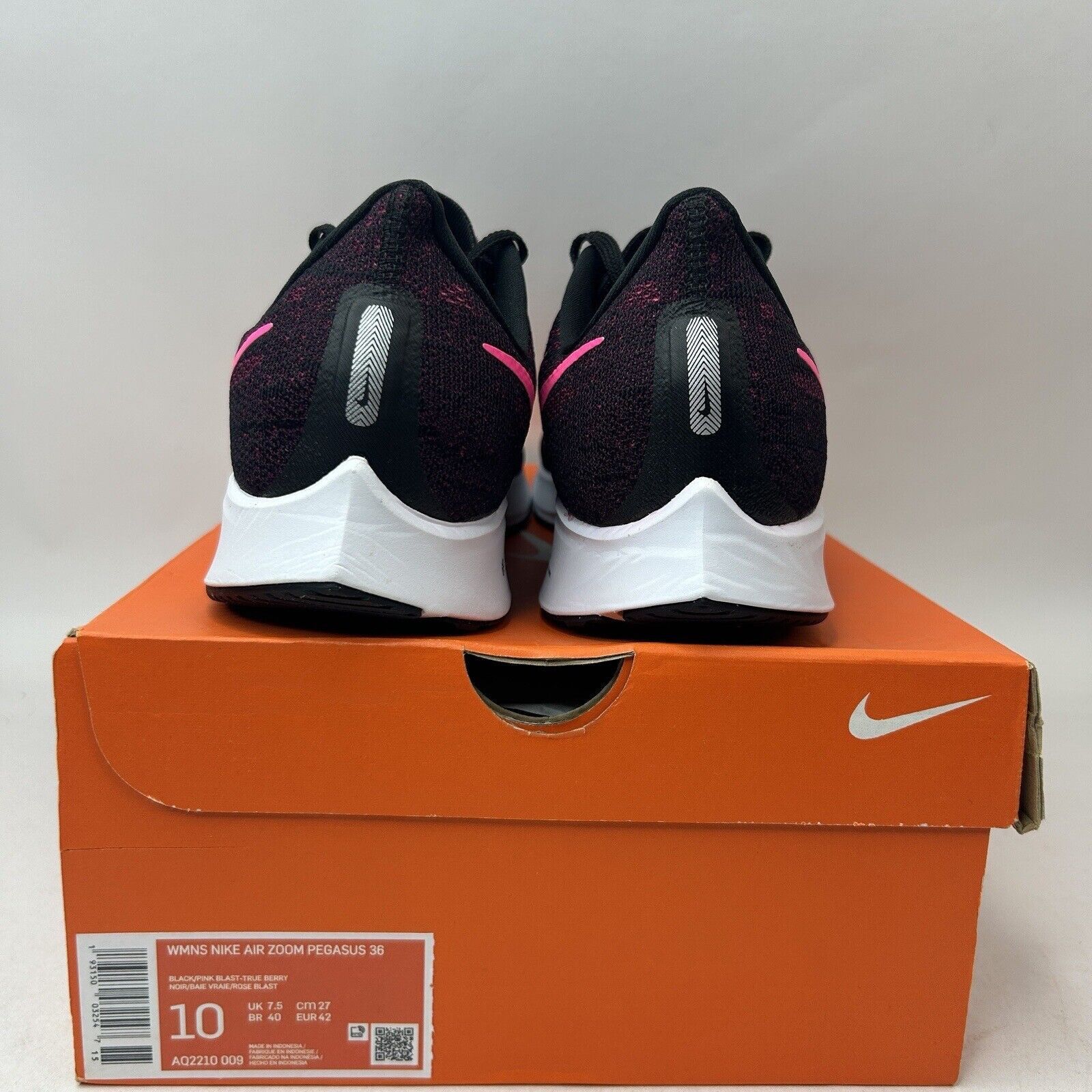 Nike Nike Air Zoom Pegasus 36 WMNS “Pink Blast/True Berry" 2024 Size US 10 / IT 40 - 4 Thumbnail