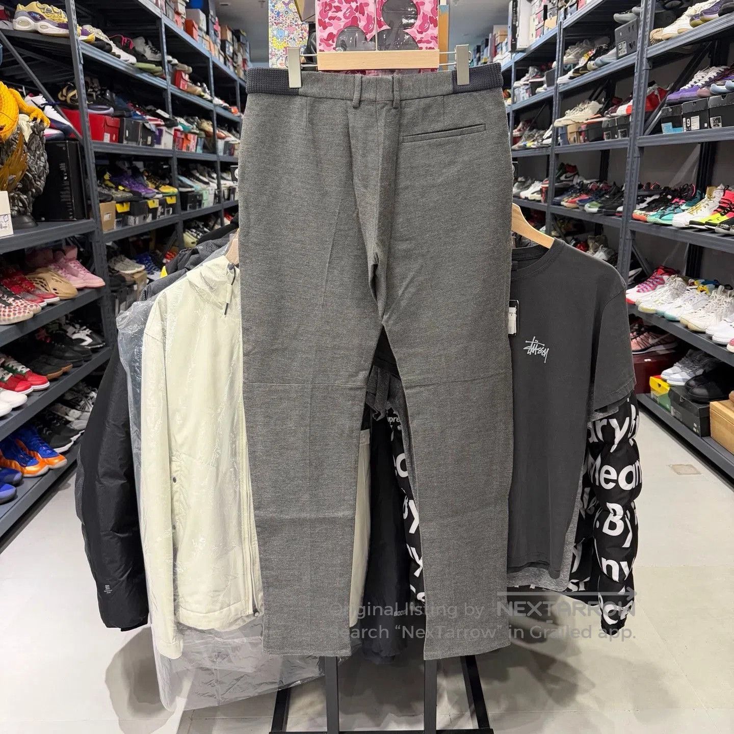 Alexander McQueen Alexander McQueen Gray Pants. Size US 32 / EU 48 - 2 Thumbnail