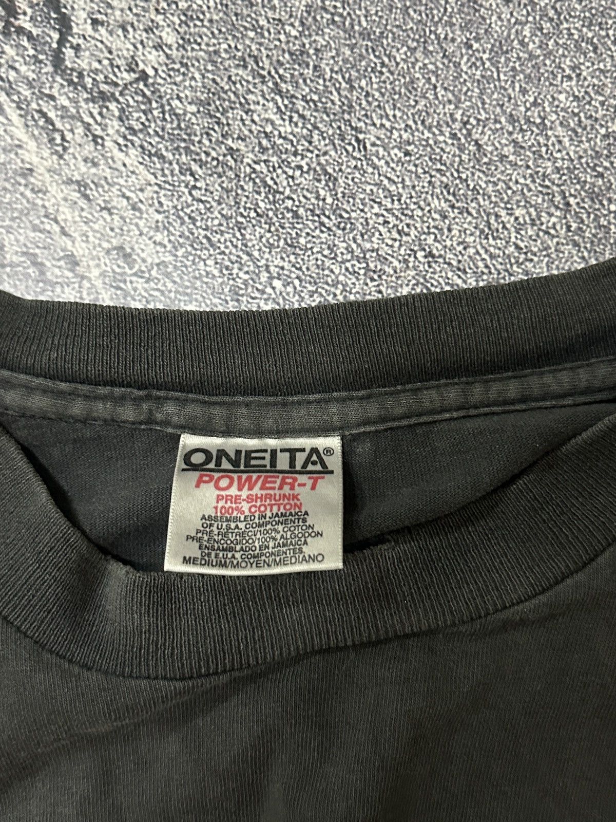 Vintage Vintage 90’s Oneita Power-t Distressed Boothill Saloon T-Shirt Size US XL / EU 56 / 4 - 3 Thumbnail