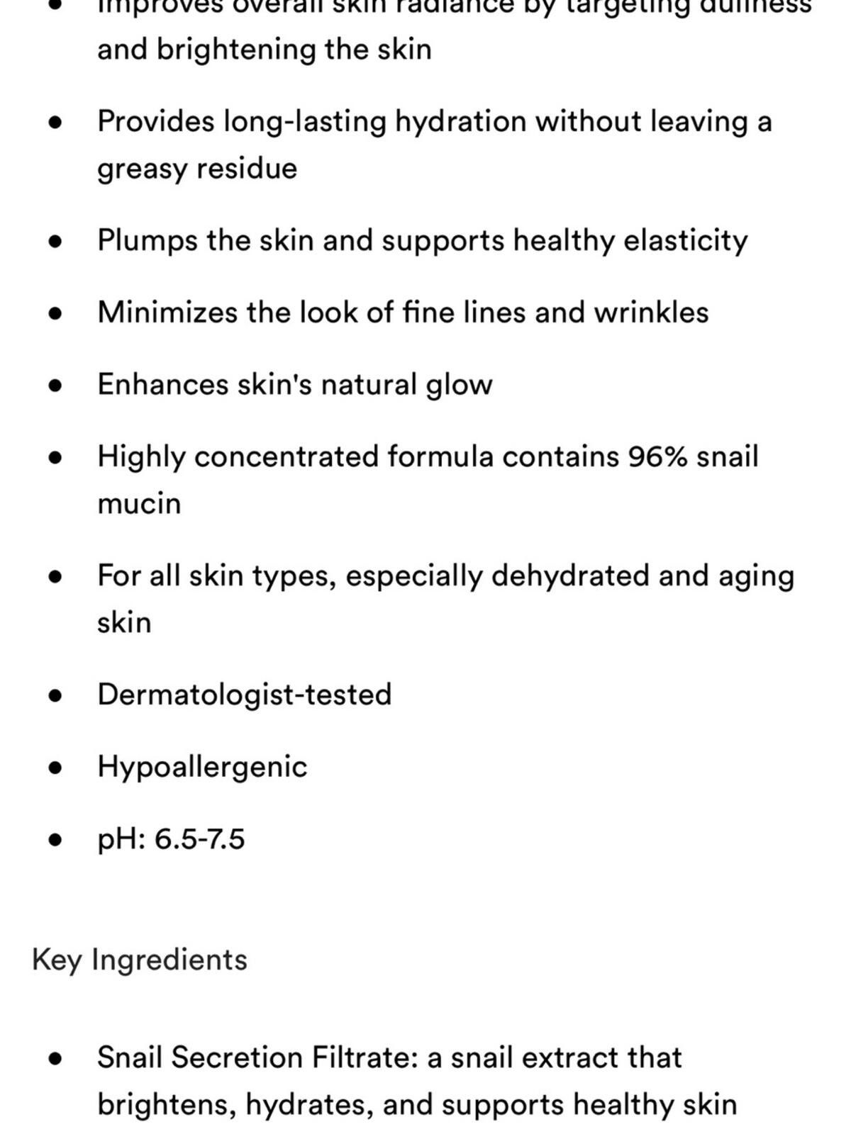 Other COSRX / Snail Mucin Essence Advanced 96 / 100ml Size ONE SIZE - 4 Thumbnail