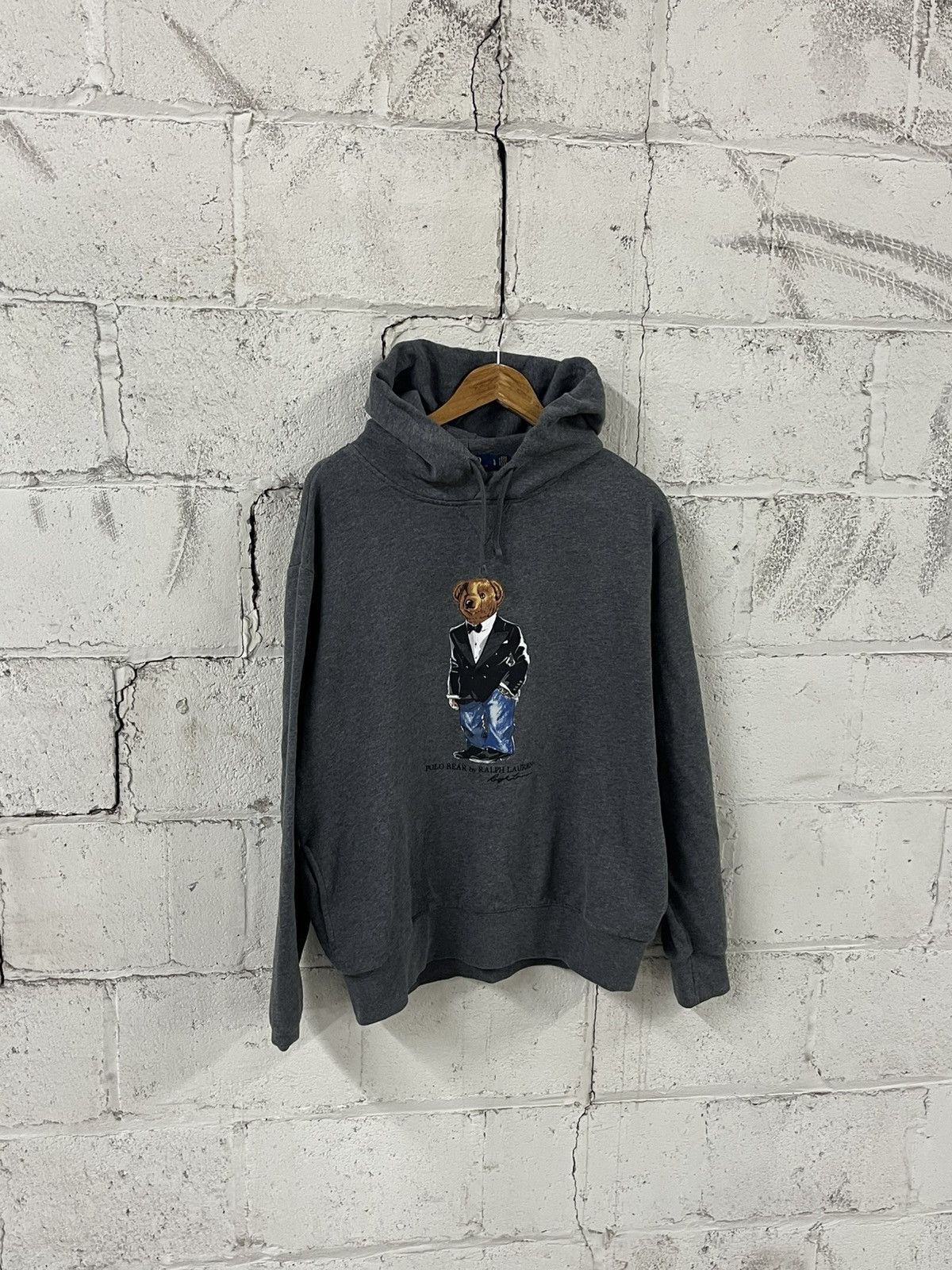 Polo Ralph Lauren Polo bear hoodie, vintage preppy, streetwear hype Size US L / EU 52-54 / 3 - 2 Thumbnail