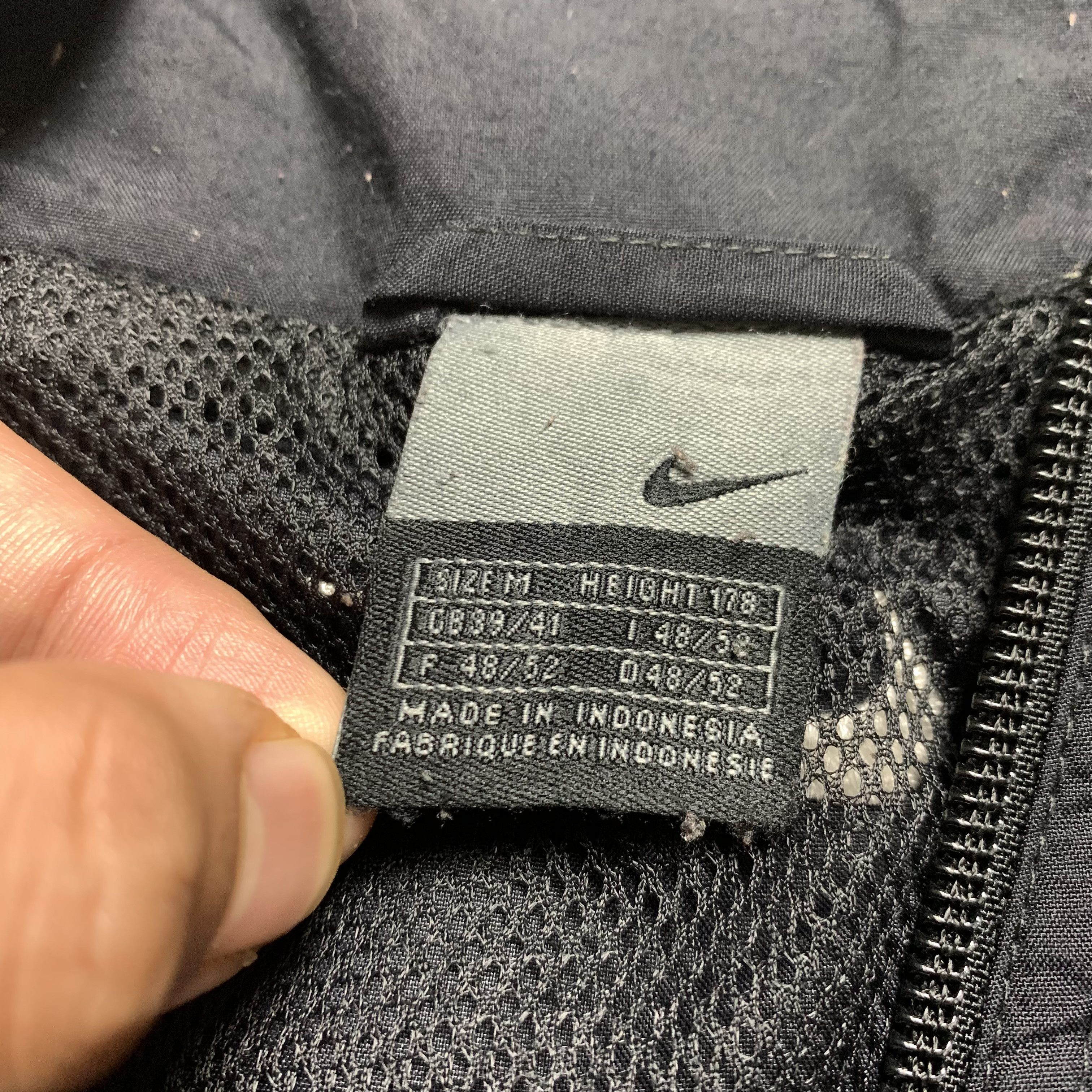 Nike 2000s Vintage Nike Drill Y2K Nylon Jacket Size US M / EU 48-50 / 2 - 6 Thumbnail