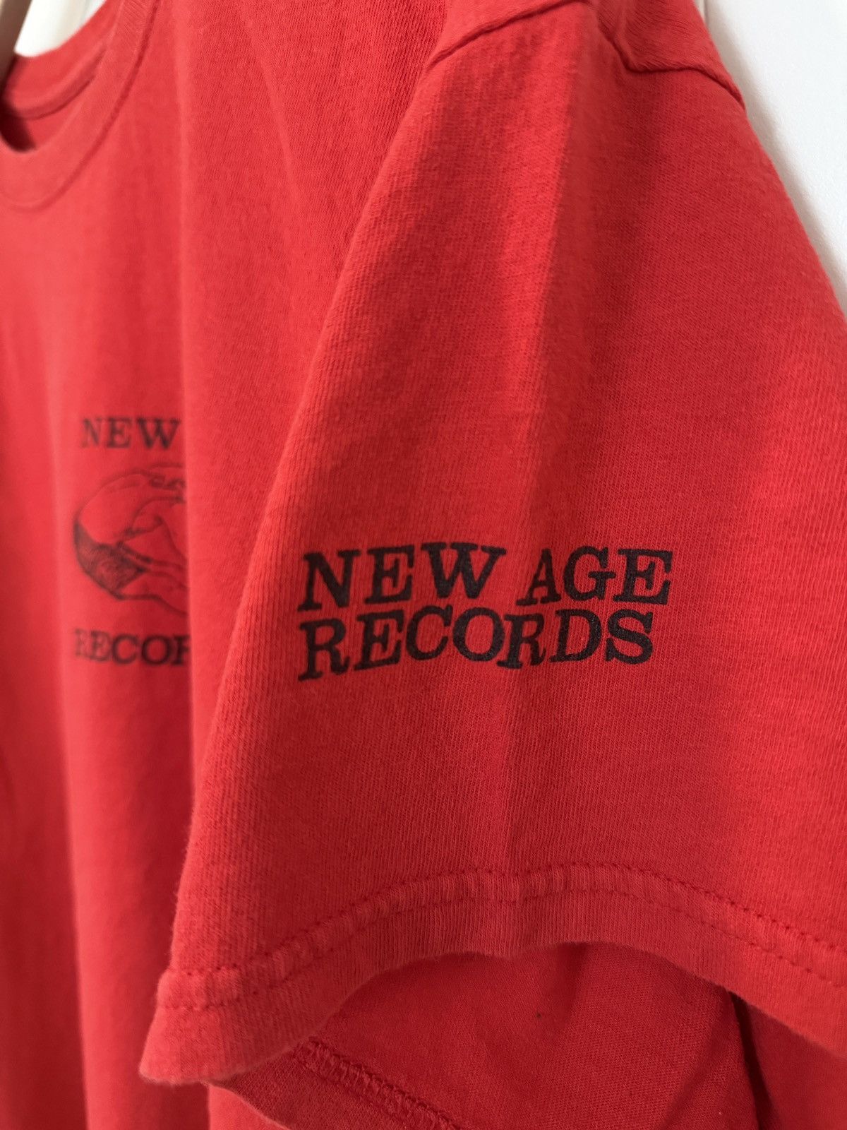 Vintage NEW AGE RECORDS straight edge Size US XL / EU 56 / 4 - 3 Thumbnail