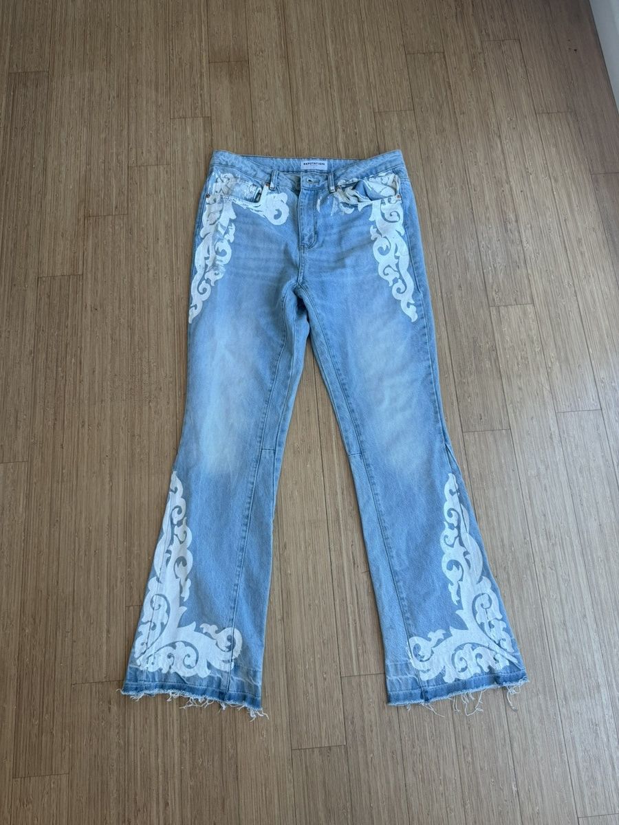 Reputation Studios Flare jeans Size US 32 / EU 48 - 1 Thumbnail