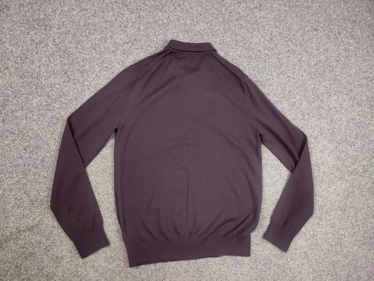SPOKE Spoke Design merino wool Long Sleeve Polo Button Sweater Size US M / EU 48-50 / 2 - 12 Thumbnail