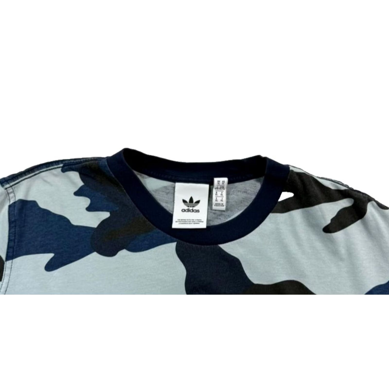 Adidas Adidas Originals Camo Print T-Shirt Men XL Crew Neck Casual Size US XL / EU 56 / 4 - 4 Thumbnail