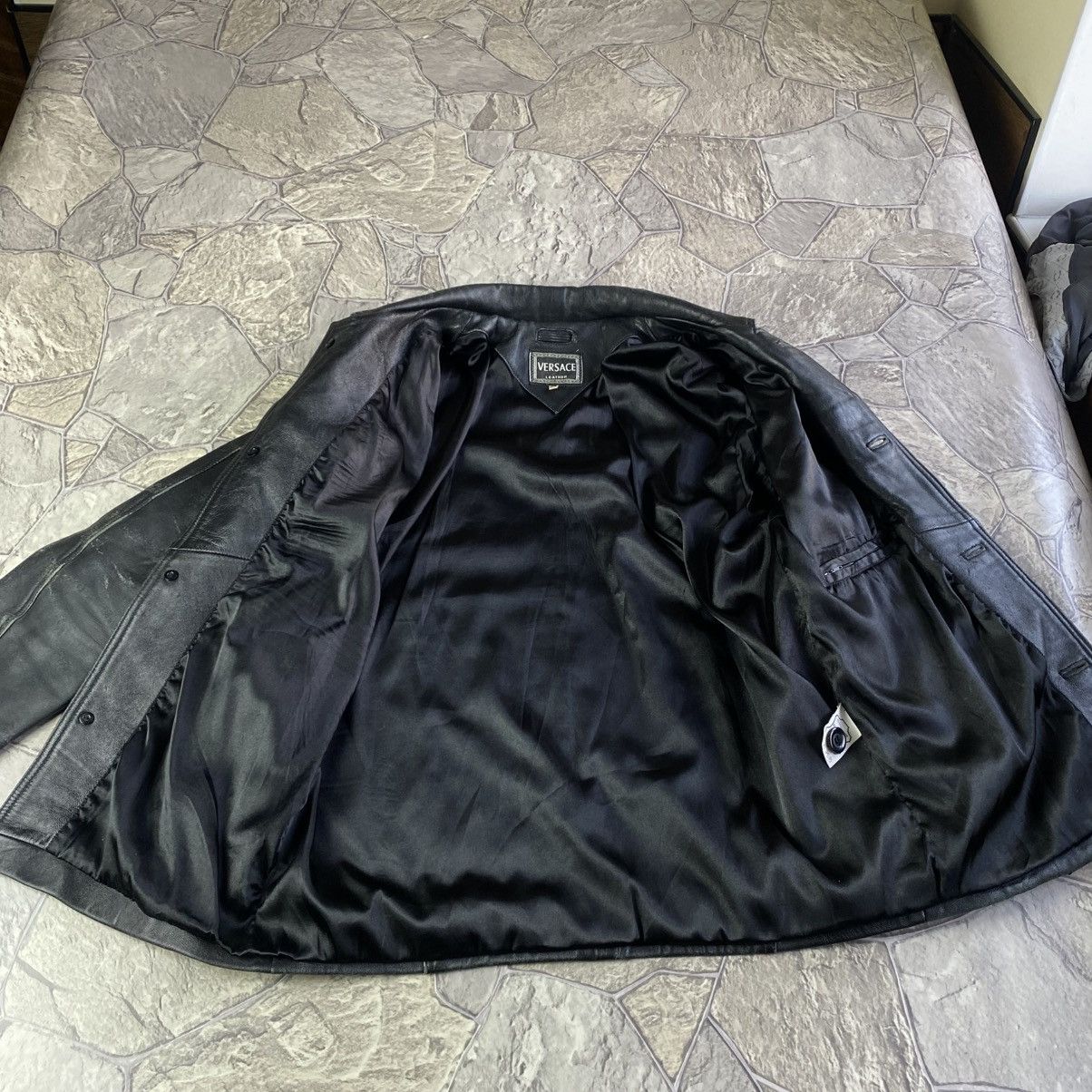 Versace Versace Leather Jacket Size US S / EU 44-46 / 1 - 11 Thumbnail
