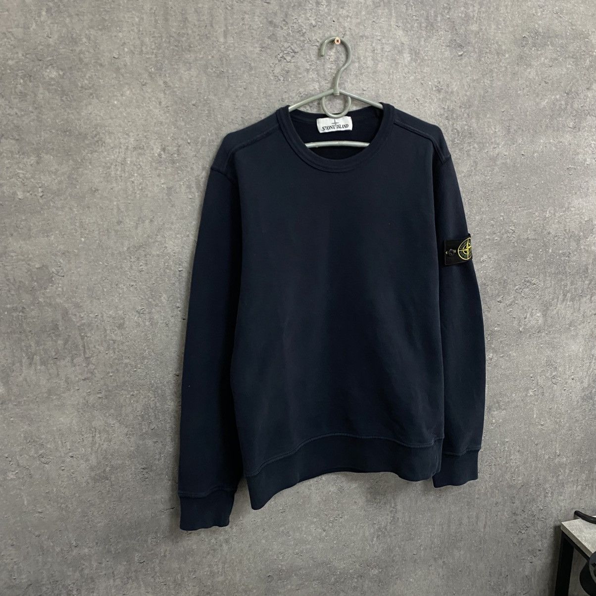 Stone Island Stone Island Sweatshirt Crewneck Size S Navy Size US S / EU 44-46 / 1 - 4 Thumbnail