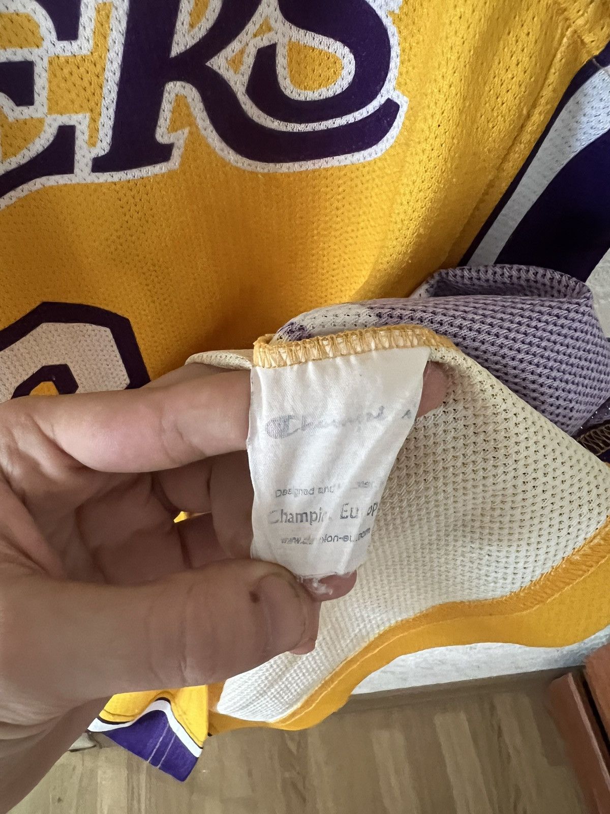 Champion × NBA LA Lakers 1996 Vintage Kobe Bryant #8 Champion NBA Jersey Size US S / EU 44-46 / 1 - 20 Thumbnail