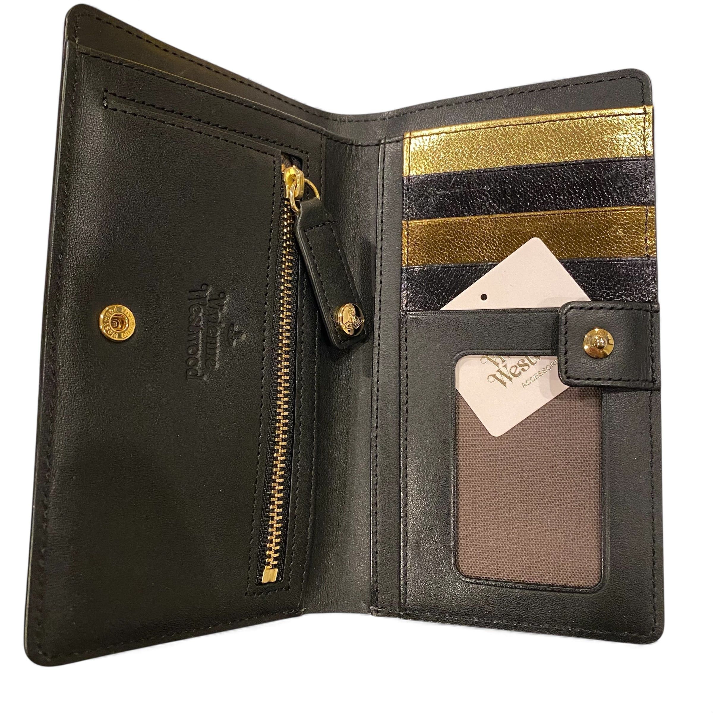 Vivienne Westwood Vivienne Westwood Long Wallet Card Wallet Black Size ONE SIZE - 3 Thumbnail