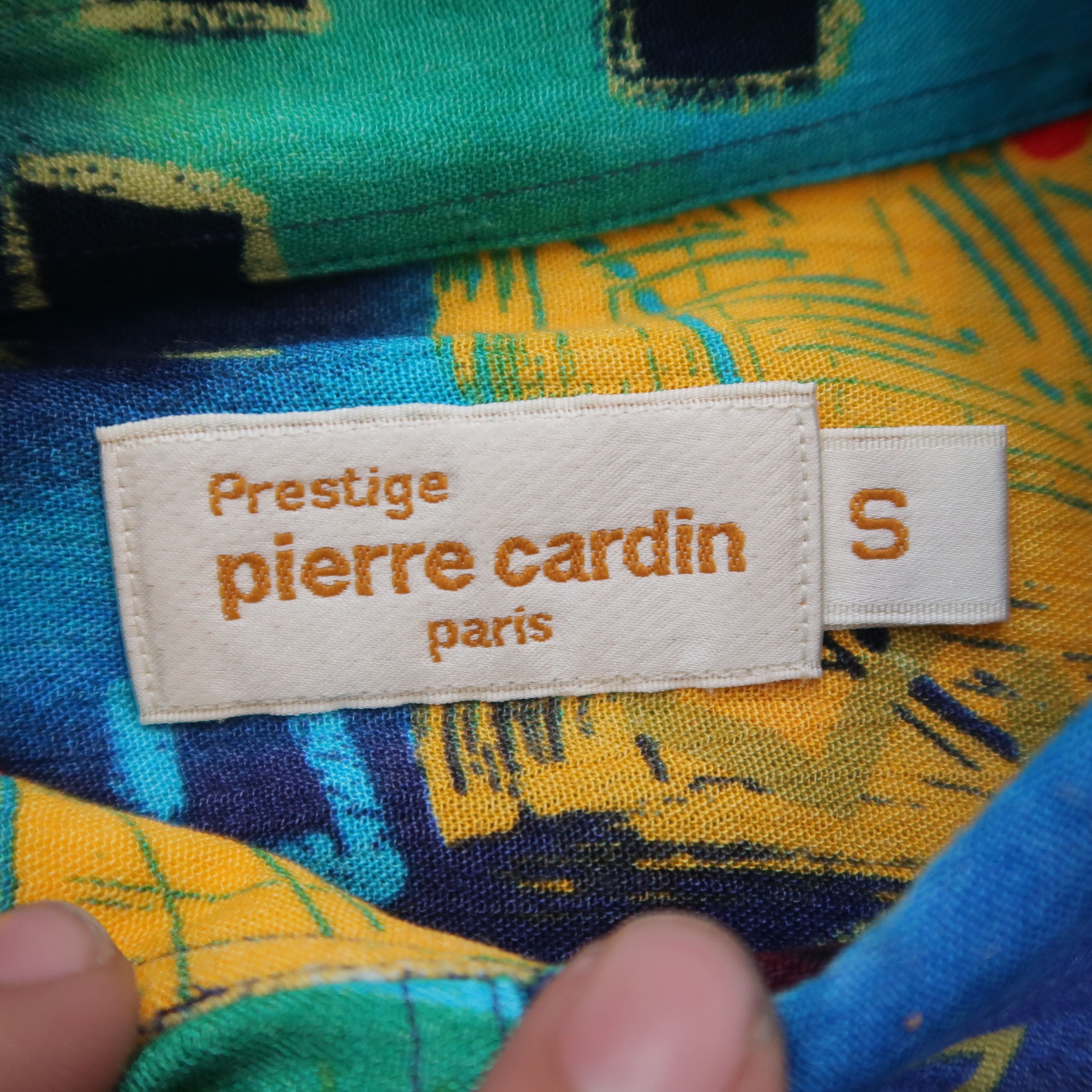 Japanese Brand 1980s Prestige Pierre Cardin Pleats Shirt Like Issey Miyake Size US M / EU 48-50 / 2 - 4 Thumbnail