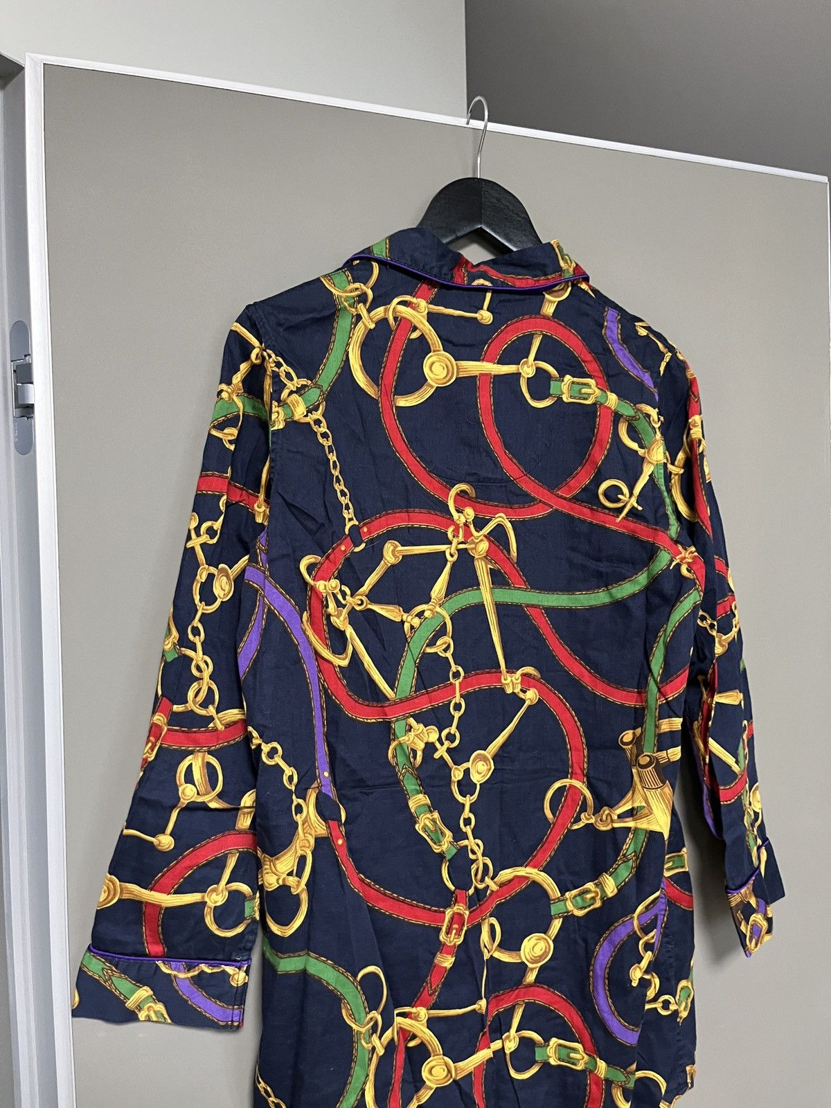 Lauren Ralph Lauren Lauren Ralph Lauren Equestrian Blue Chains Light Coat Size M / US 6-8 / IT 42-44 - 15 Thumbnail