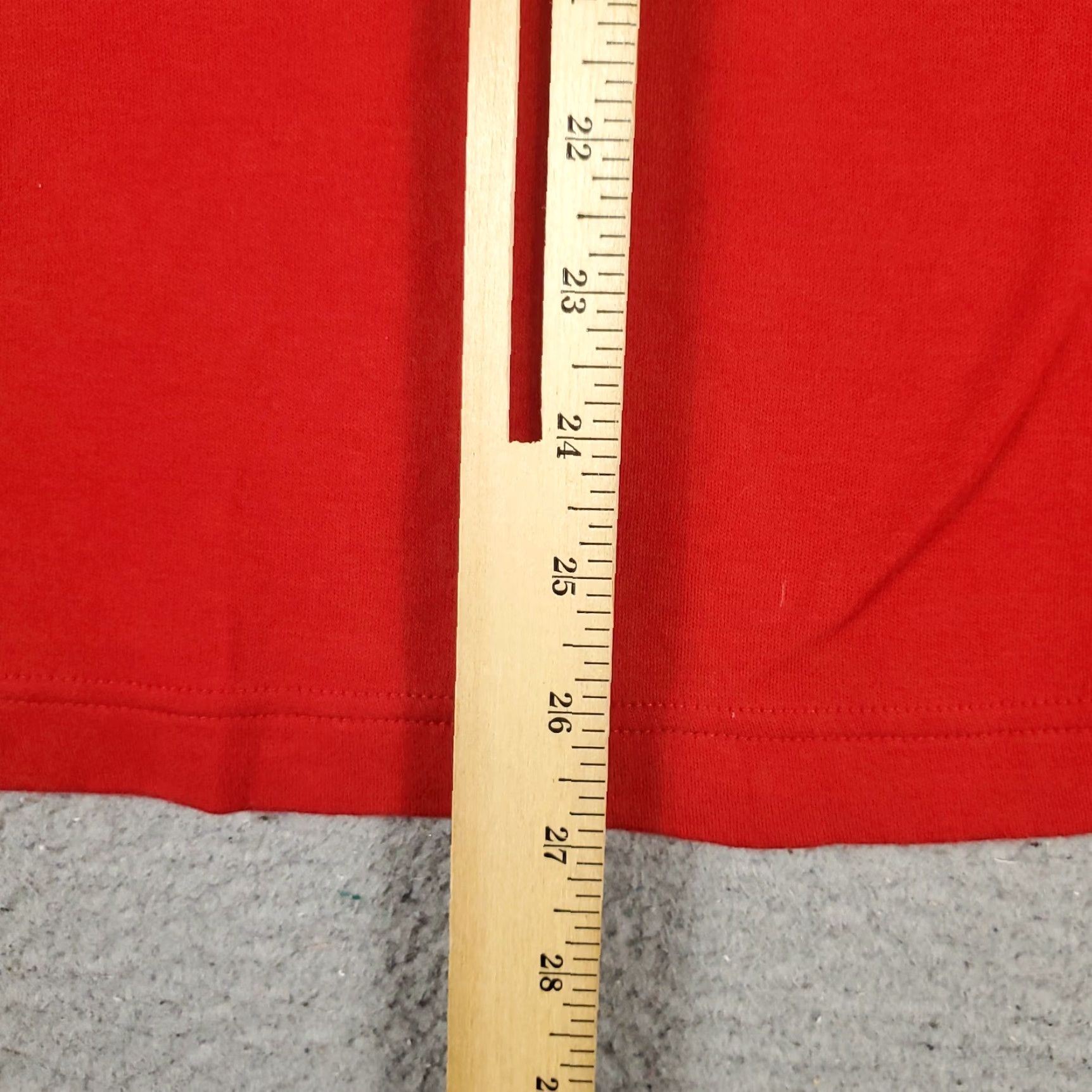 Tommy Hilfiger Tommy Hilfiger Polo Shirt Mens Medium Red Solid Casual Short Sleeve Size US M / EU 48-50 / 2 - 5 Thumbnail