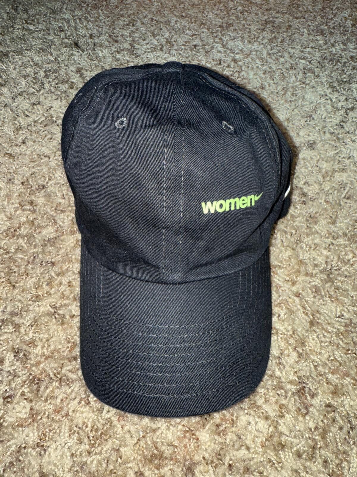 Nike Nike Women’s Heritage86 WomenSwoosh Black Hat Size ONE SIZE - 1 Thumbnail