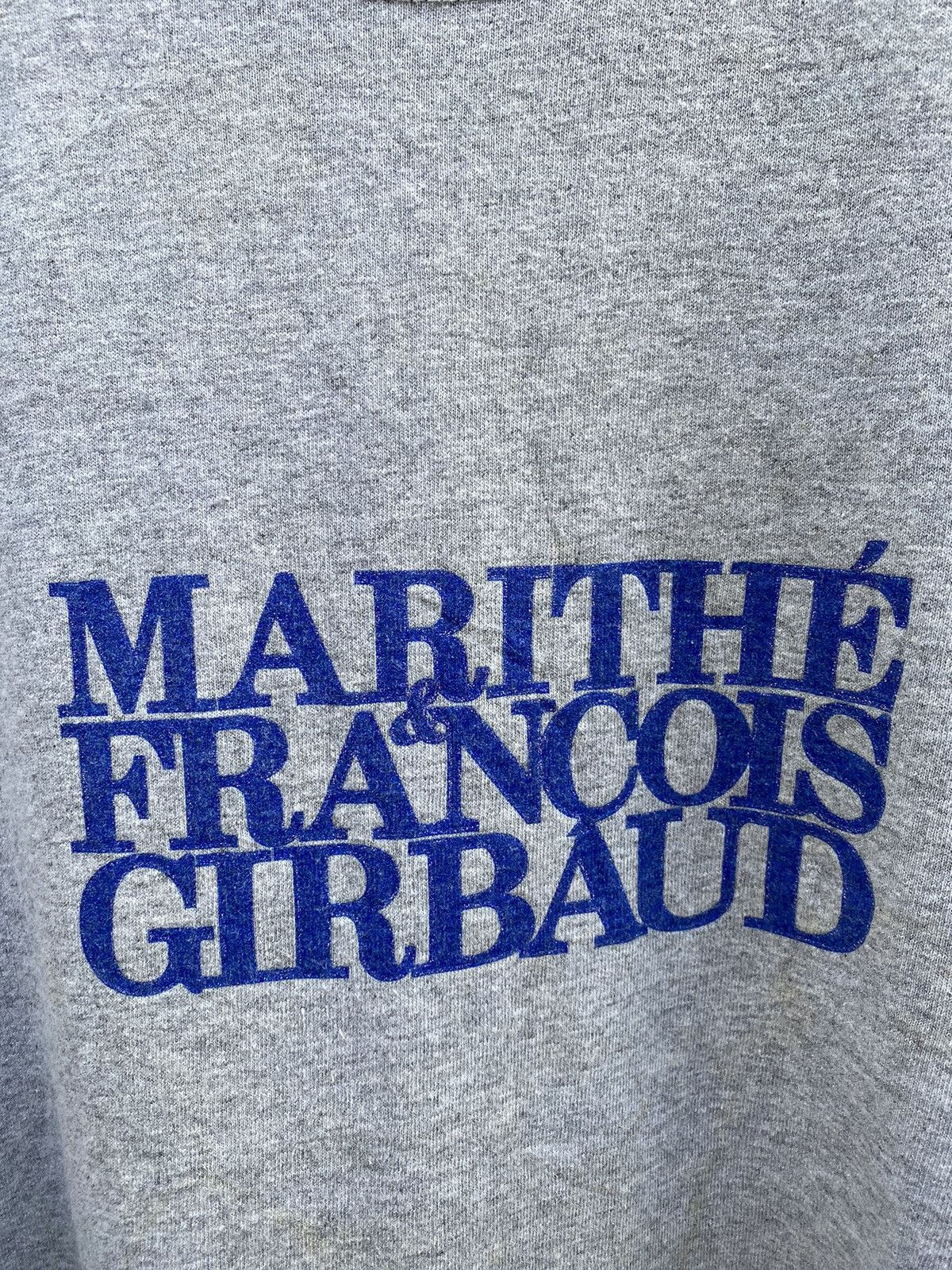 Marithe + Francois Girbaud Vintage MFG Marithe Francois Girbaud Spellout Rare Size XL Size US XL / EU 56 / 4 - 4 Thumbnail
