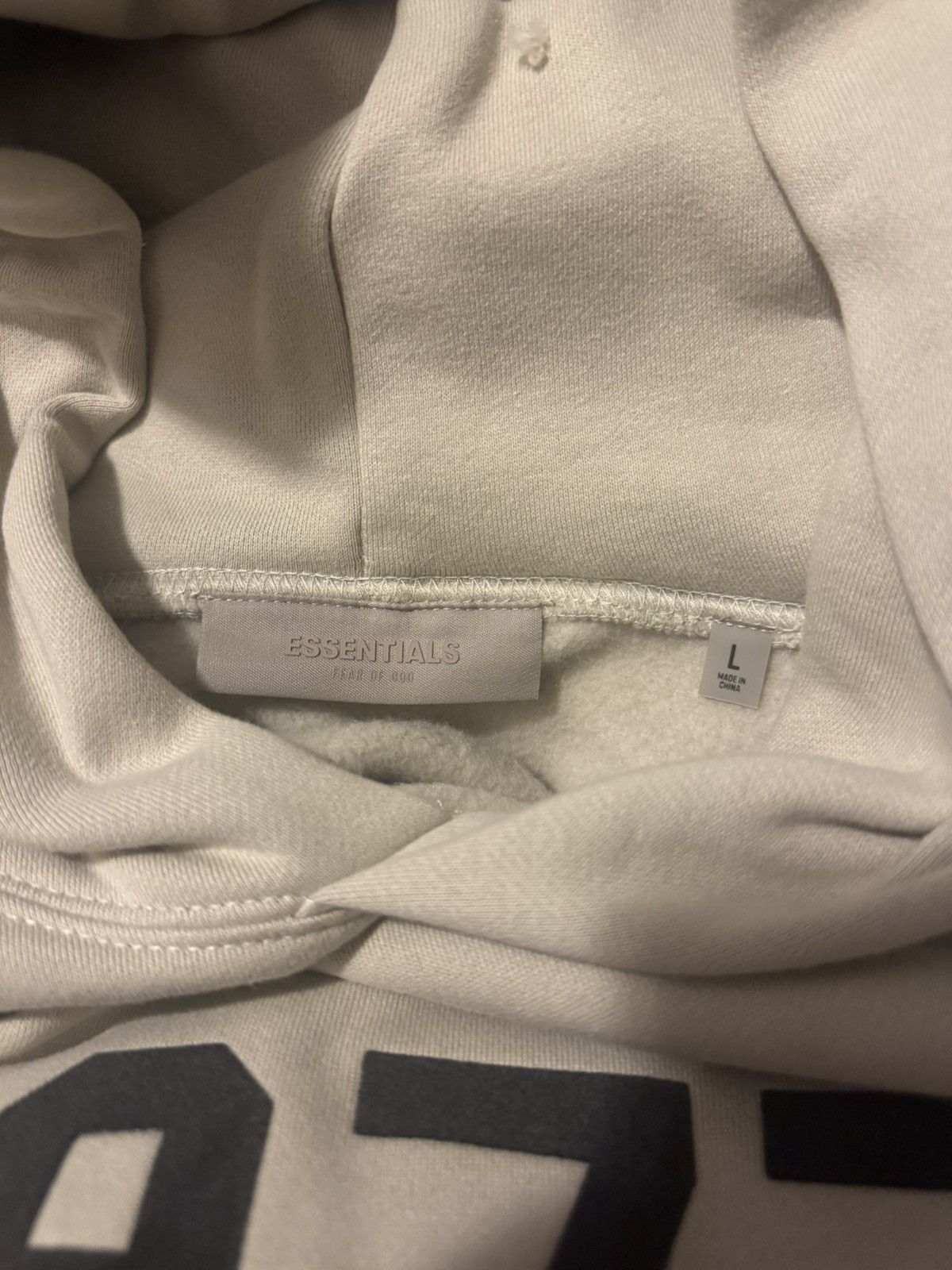 Essentials Essential 1977 wheat hoodie Size US L / EU 52-54 / 3 - 7 Thumbnail