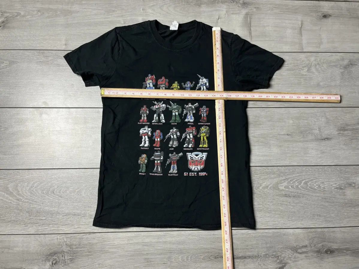 Anime Movie Tshirt Transformer retro all hero size Medium Size US M / EU 48-50 / 2 - 6 Thumbnail