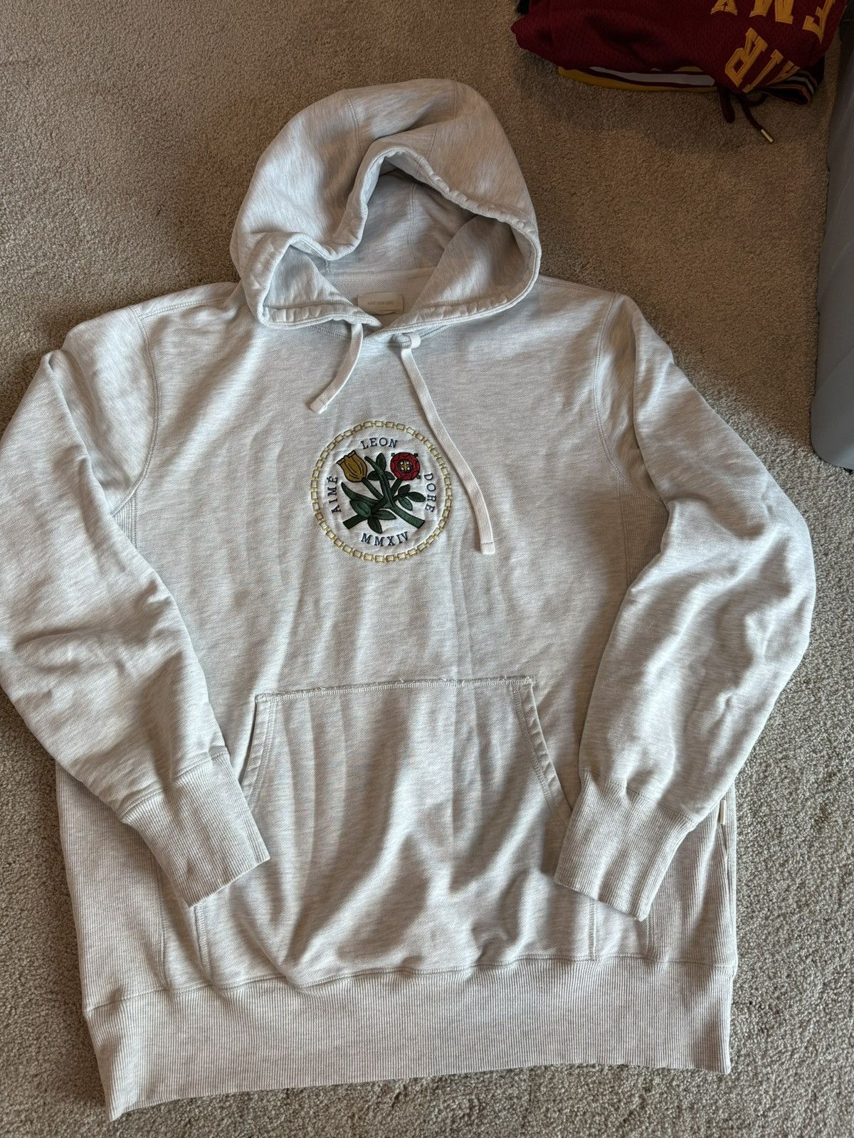 Aime Leon Dore Aime Leon Dore soft gray hoodie Size US XL / EU 56 / 4 - 1 Thumbnail