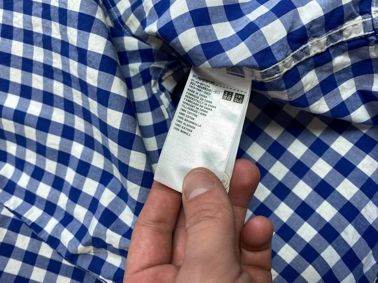 Japanese Brand × Uniqlo Uniqlo Flannel Shirt Button Up Size US S / EU 44-46 / 1 - 3 Thumbnail