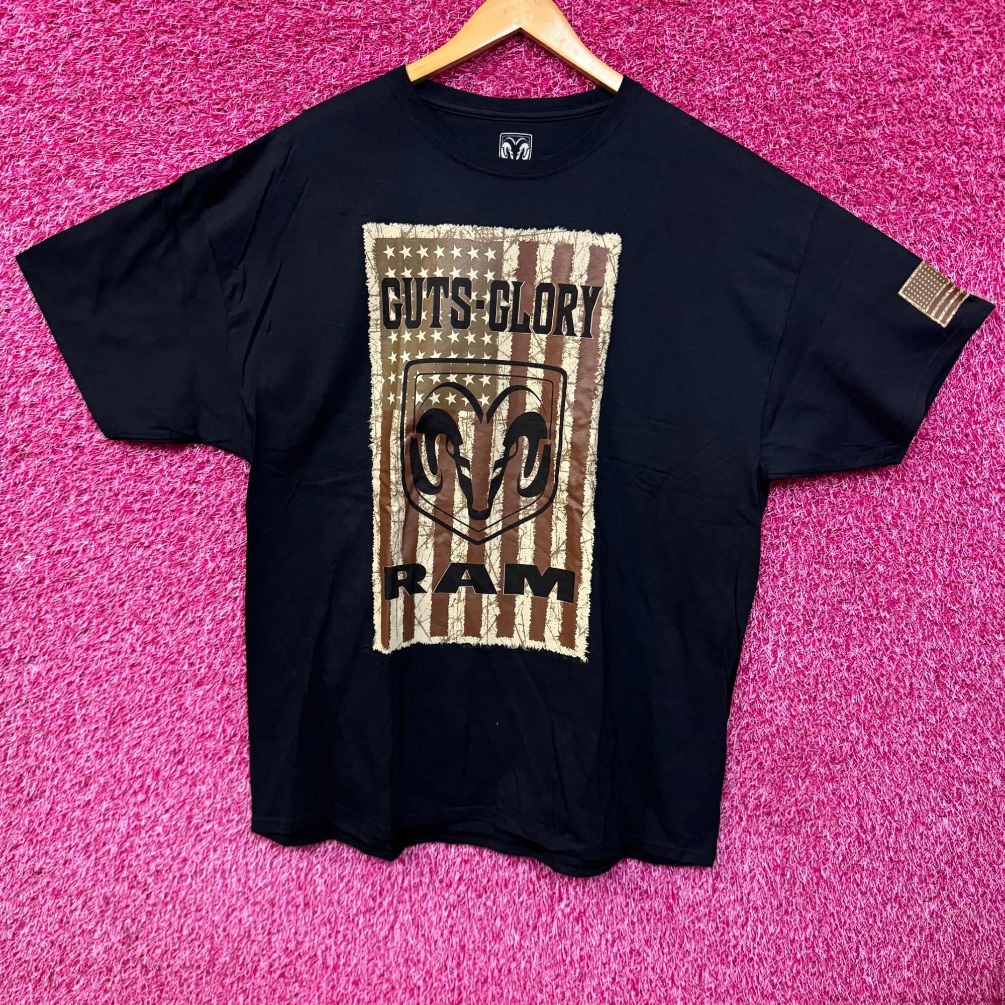 Band Tees Guts Glory Rams logo T-shirt size 2XL Size US XXL / EU 58 / 5 - 1 Thumbnail