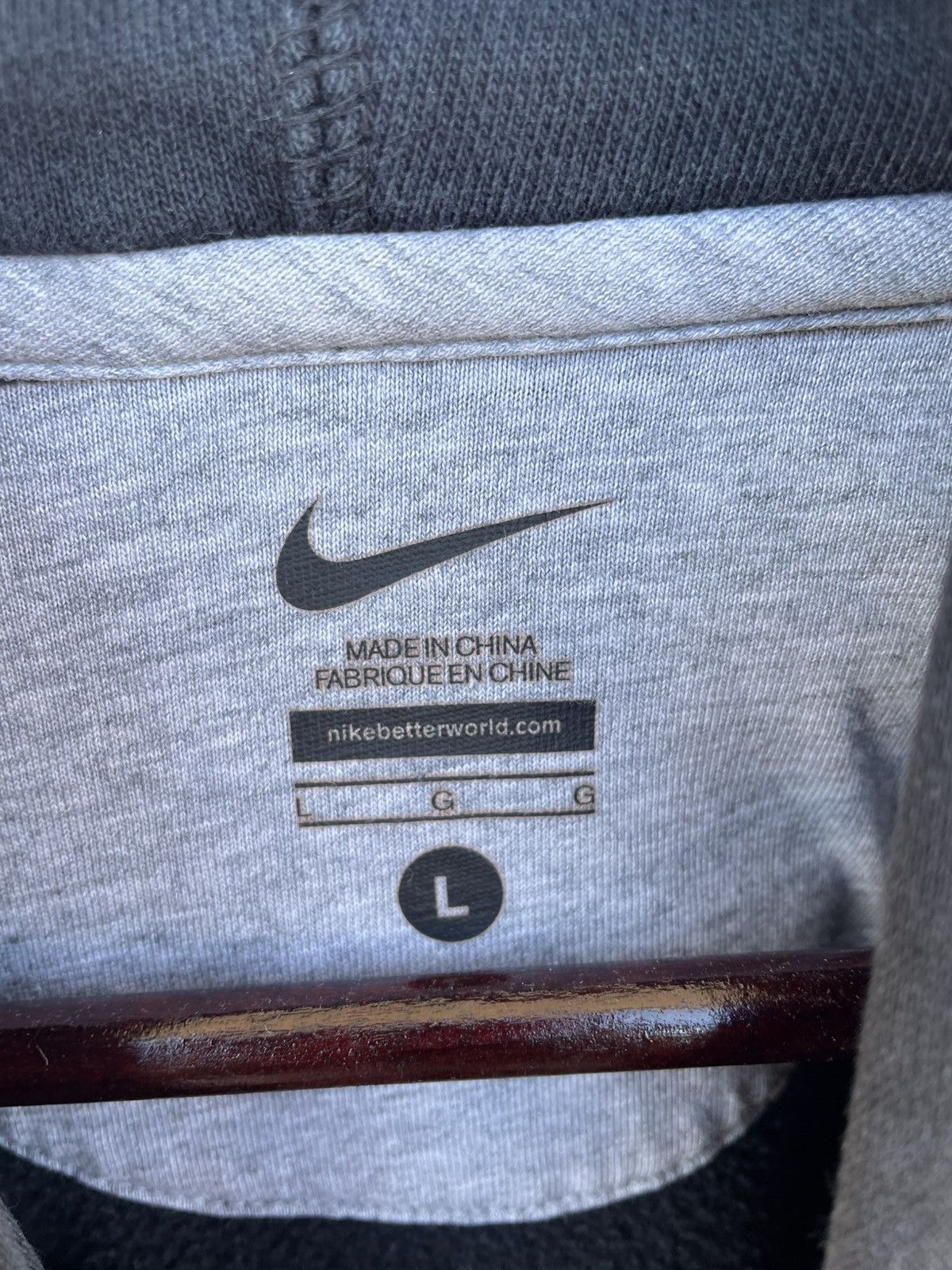 Nike New York Jets Nike NFL Sweater hoodie Mens large Gray Size US L / EU 52-54 / 3 - 3 Thumbnail